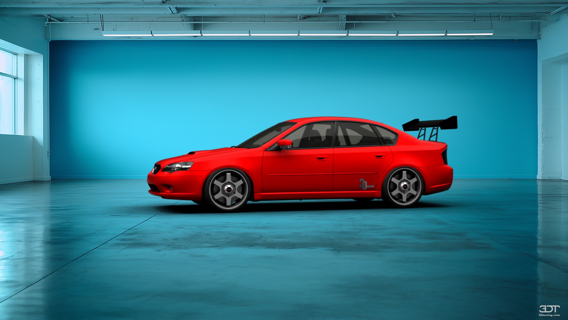 Subaru Legacy sedan 2002 tuning