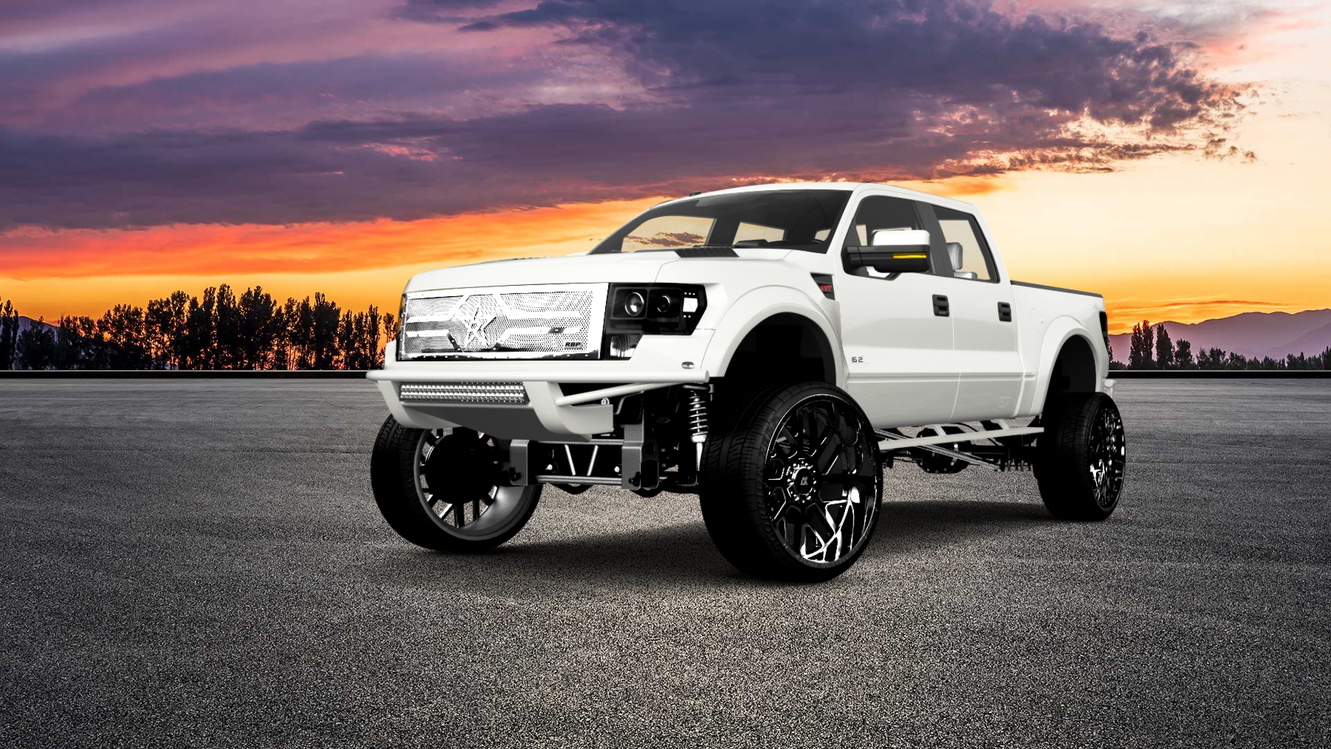 Ford F-150 SVT Raptor 4 Door pickup truck 2013