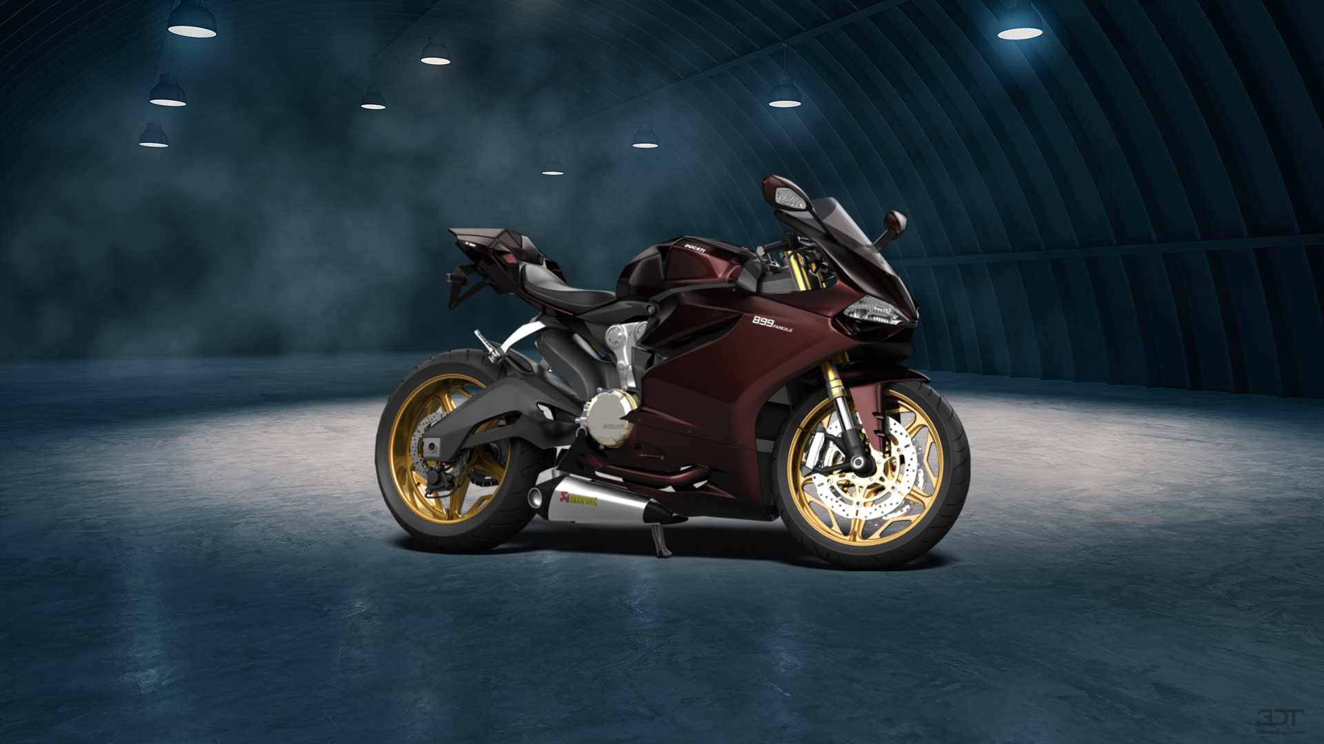 Ducati 899 Panigale Sport Bike 2015 tuning