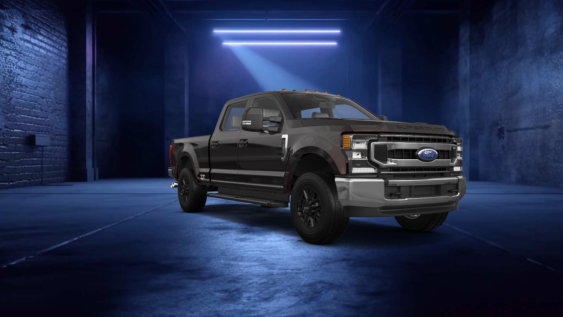 Ford F-250 4 Door pickup truck 2021 tuning