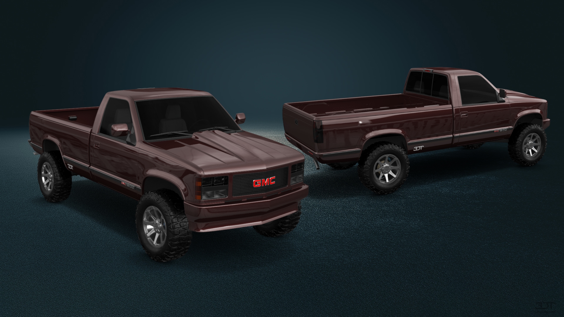 GMC Sierra 1500 2 Door pickup truck 1988 tuning