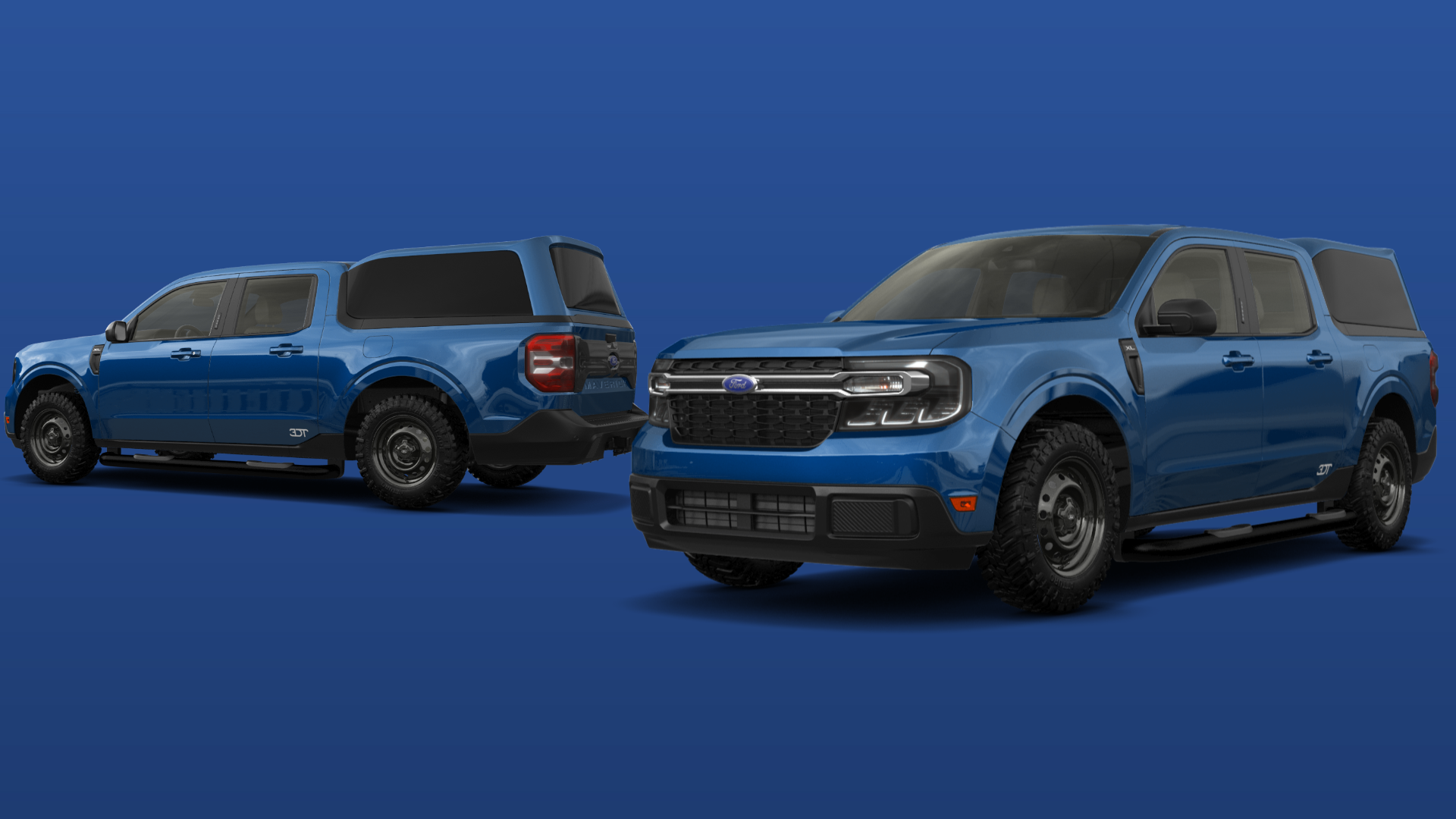 Ford Maverick 4 Door pickup truck 2022 tuning