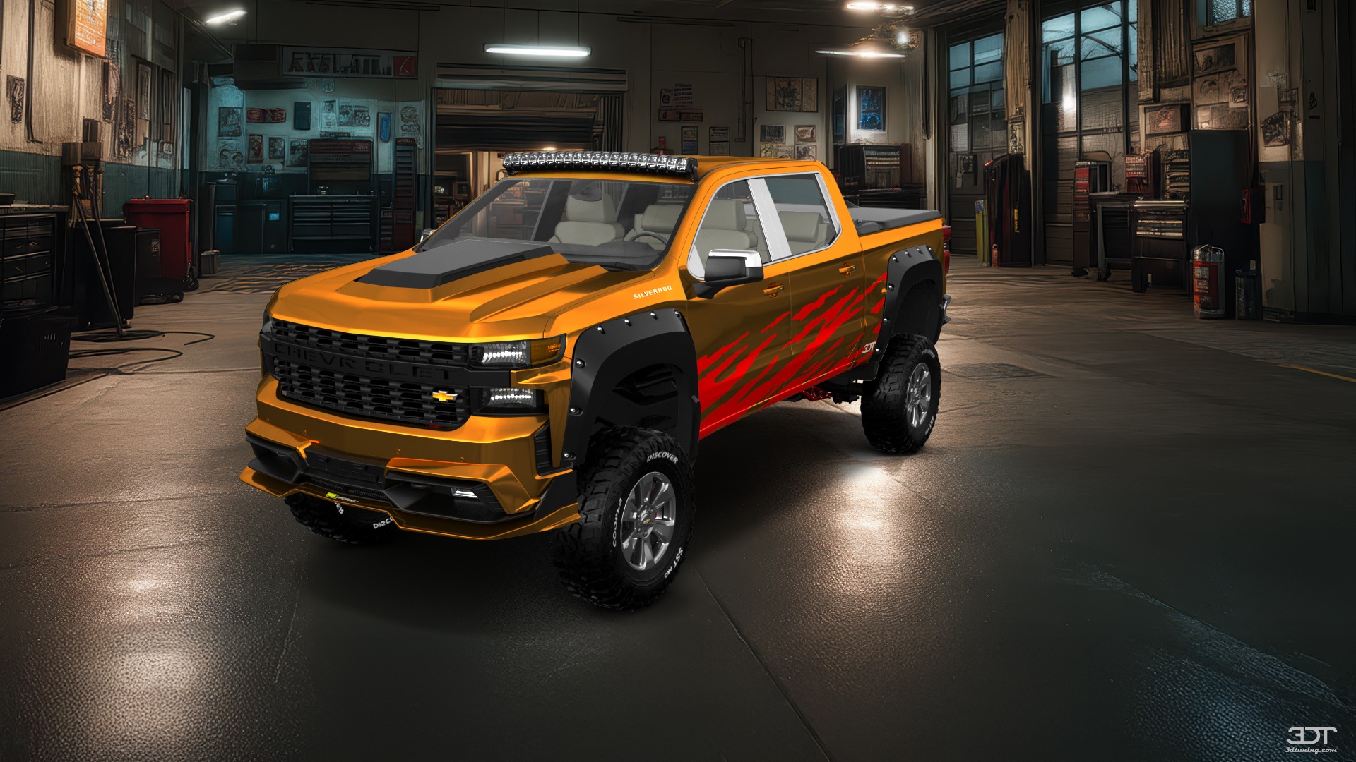 Chevrolet Silverado 1500 4 Door pickup truck 2019 tuning