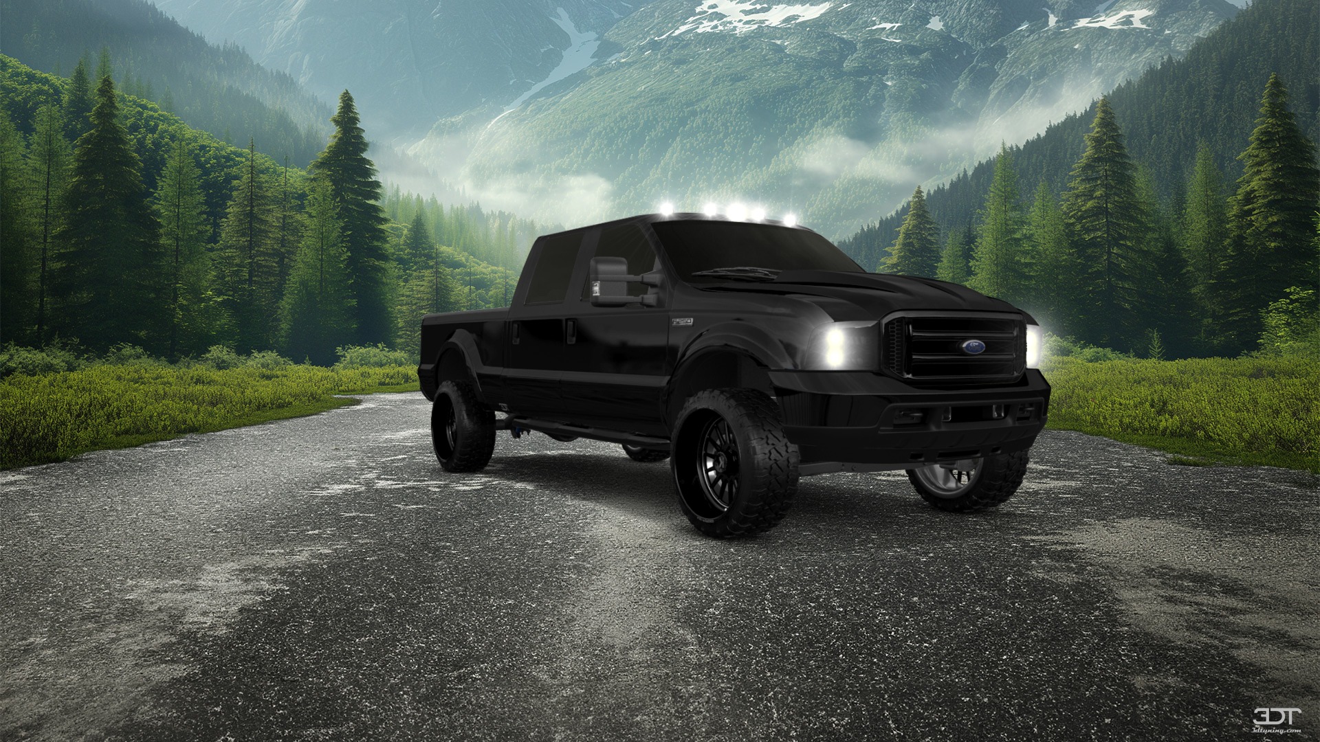 Ford F-250 Crew Cab 4 Door pickup truck 1999