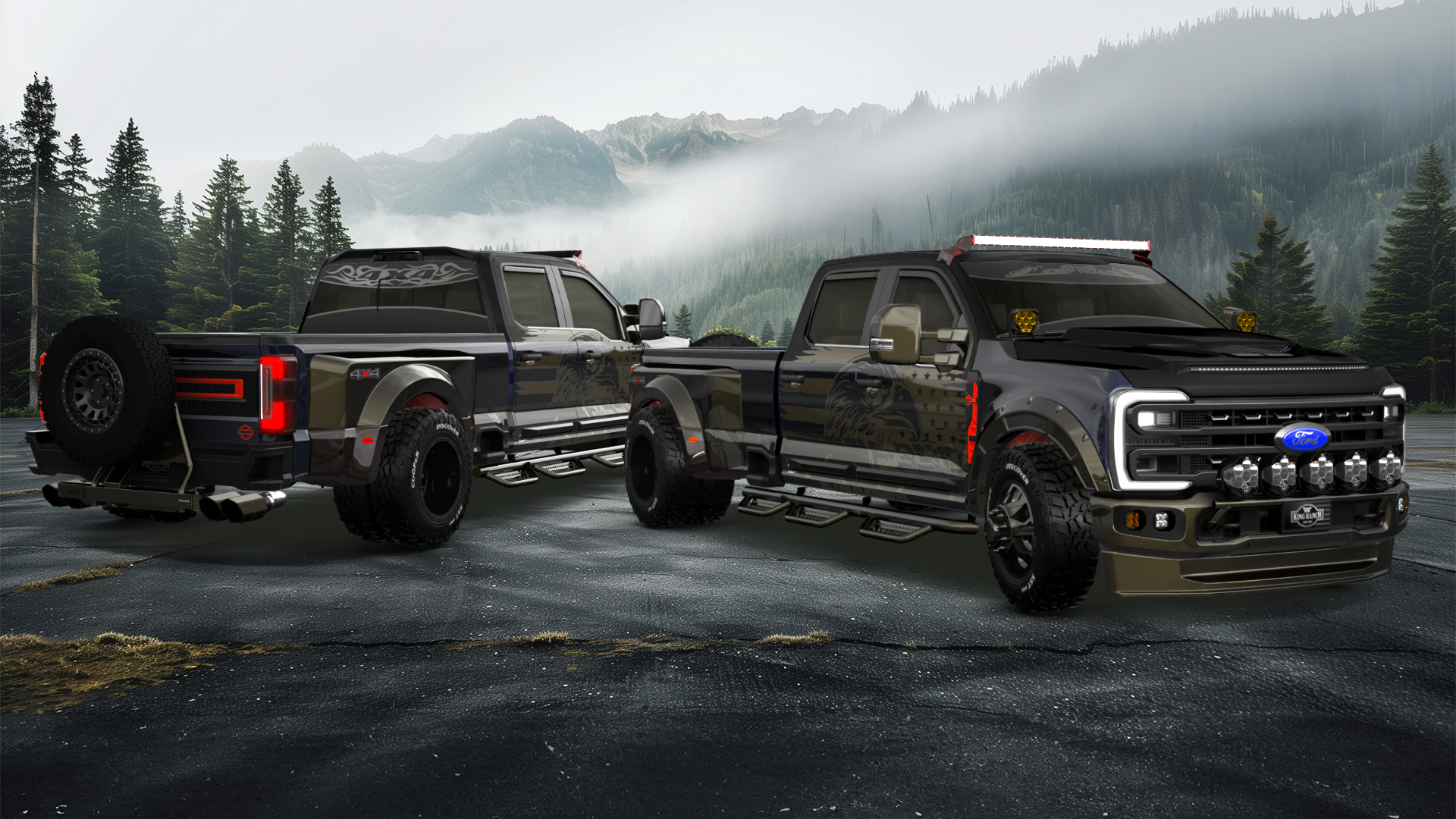 Ford F-350 DRW Crew Cab 4 Door pickup truck 2023 Images