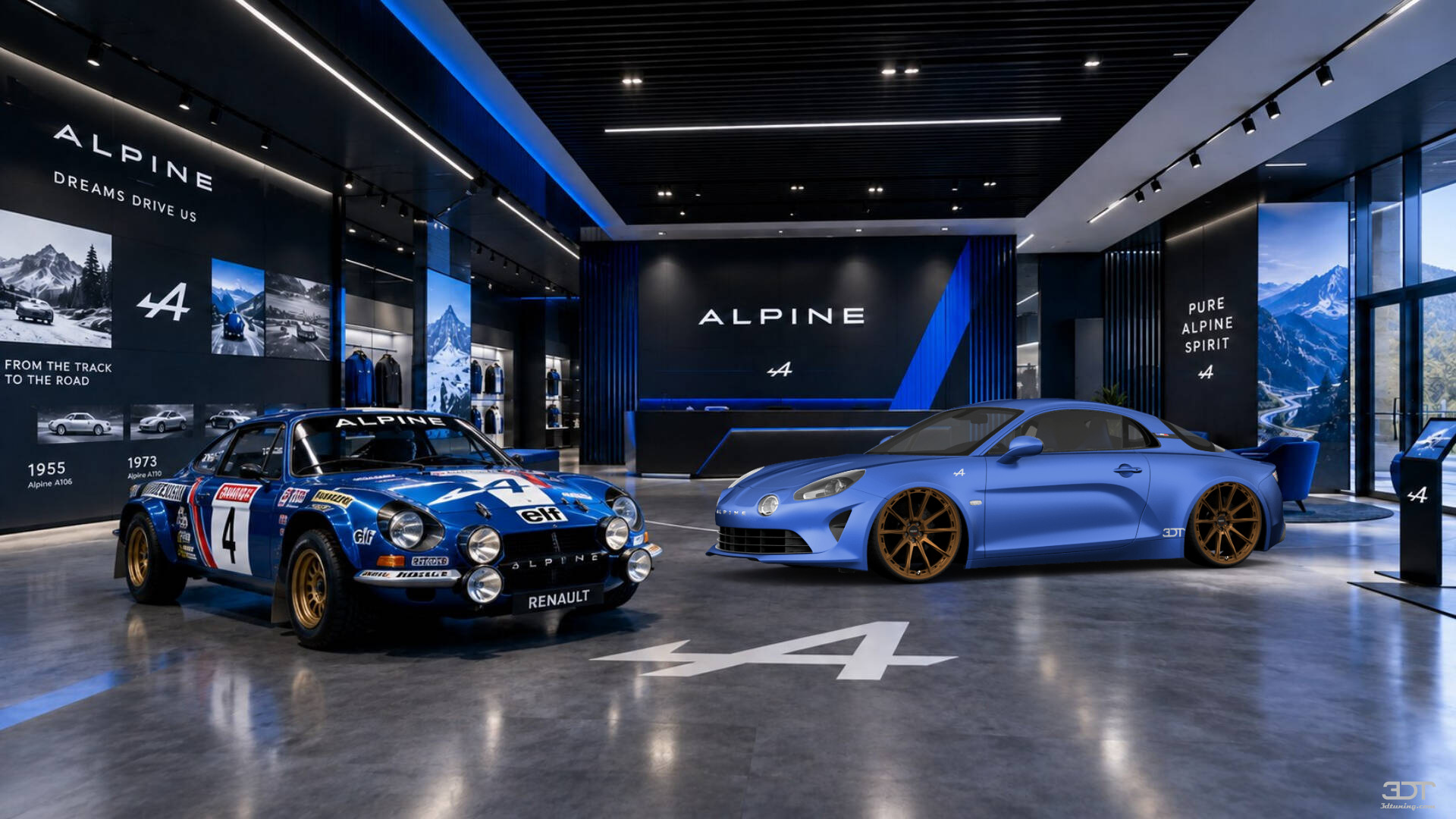 Tuning Renault Alpine A110 2 Door Coupe 2017