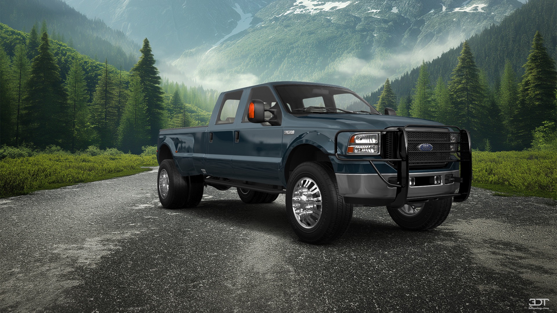 Ford F-350 DRW 4 Door pickup truck 1999 tuning