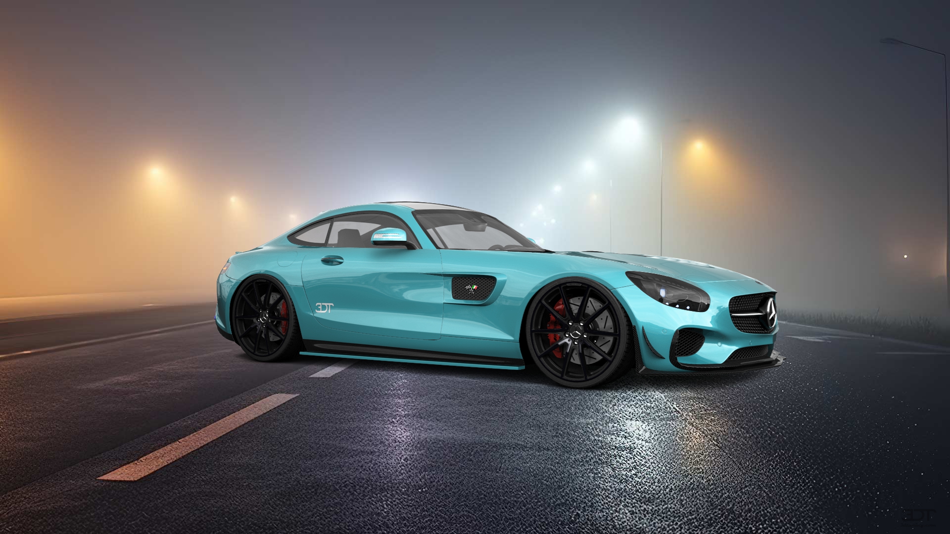 Mercedes AMG GT 2 door fastback coupe 2016