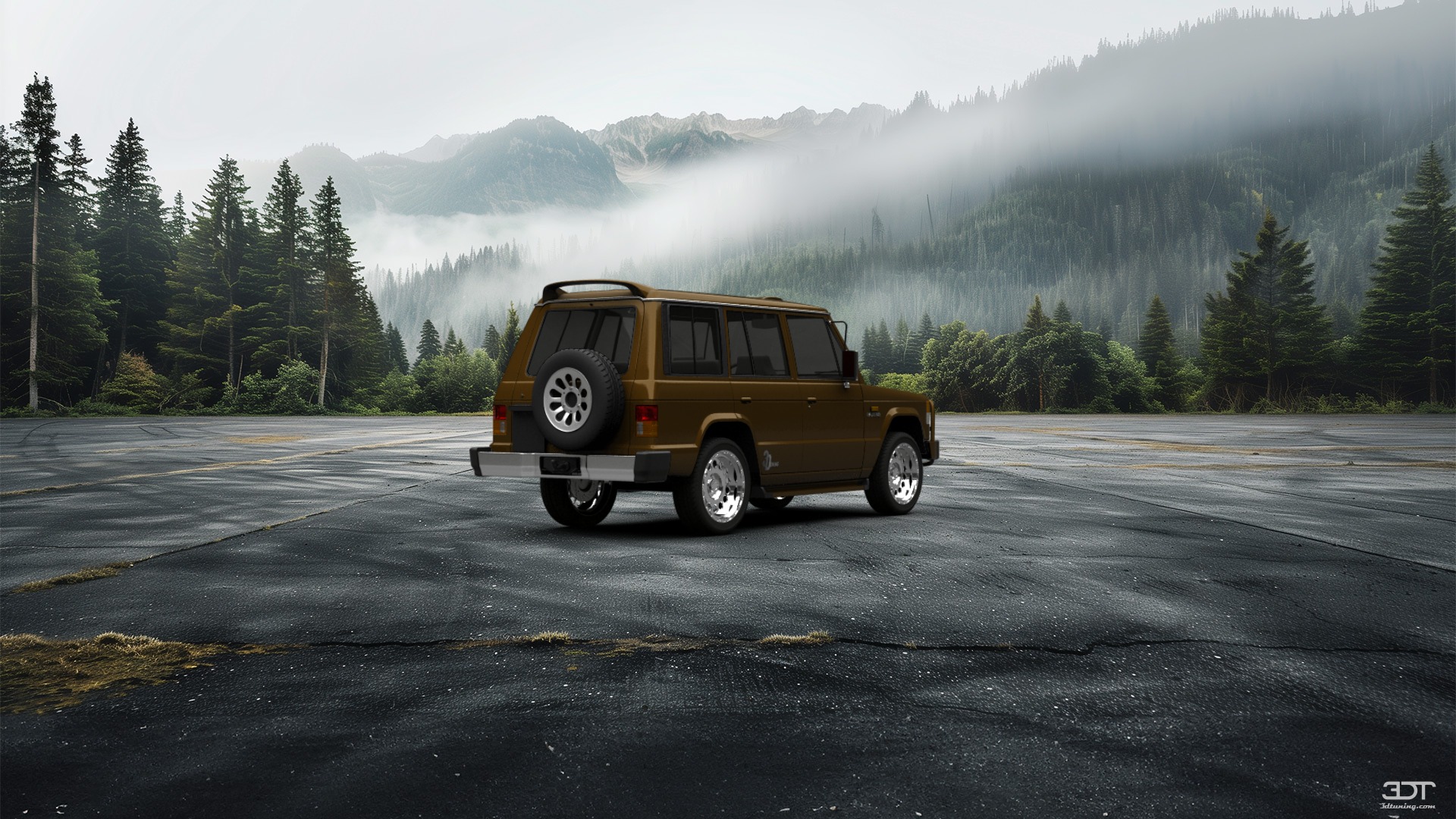 Mitsubishi Pajero Wagon 5door SUV 1983