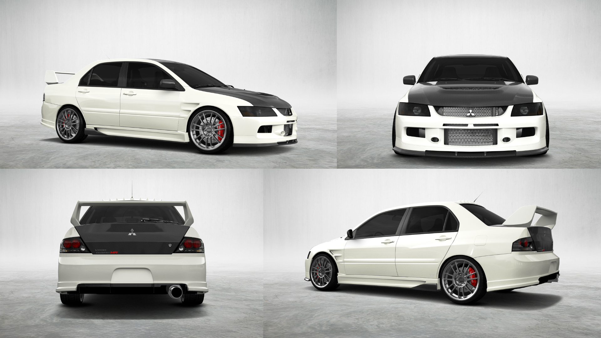 Mitsubishi Lancer Evo IX 4 Door Saloon 2005 tuning