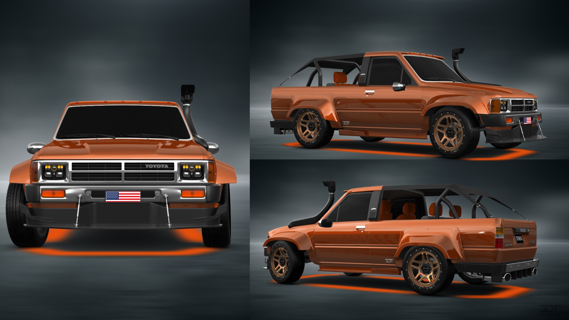 Toyota 4Runner 3 Door SUV 1984