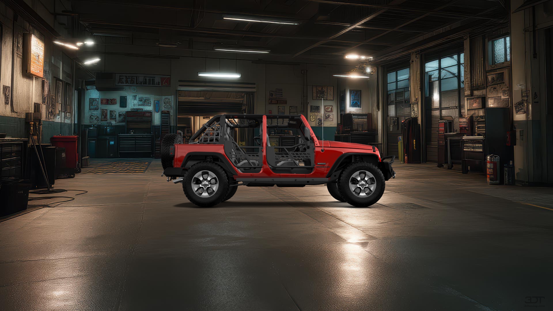 Jeep Wrangler Unlimited JK Rubicon Recon 4 Door SUV 2017 tuning