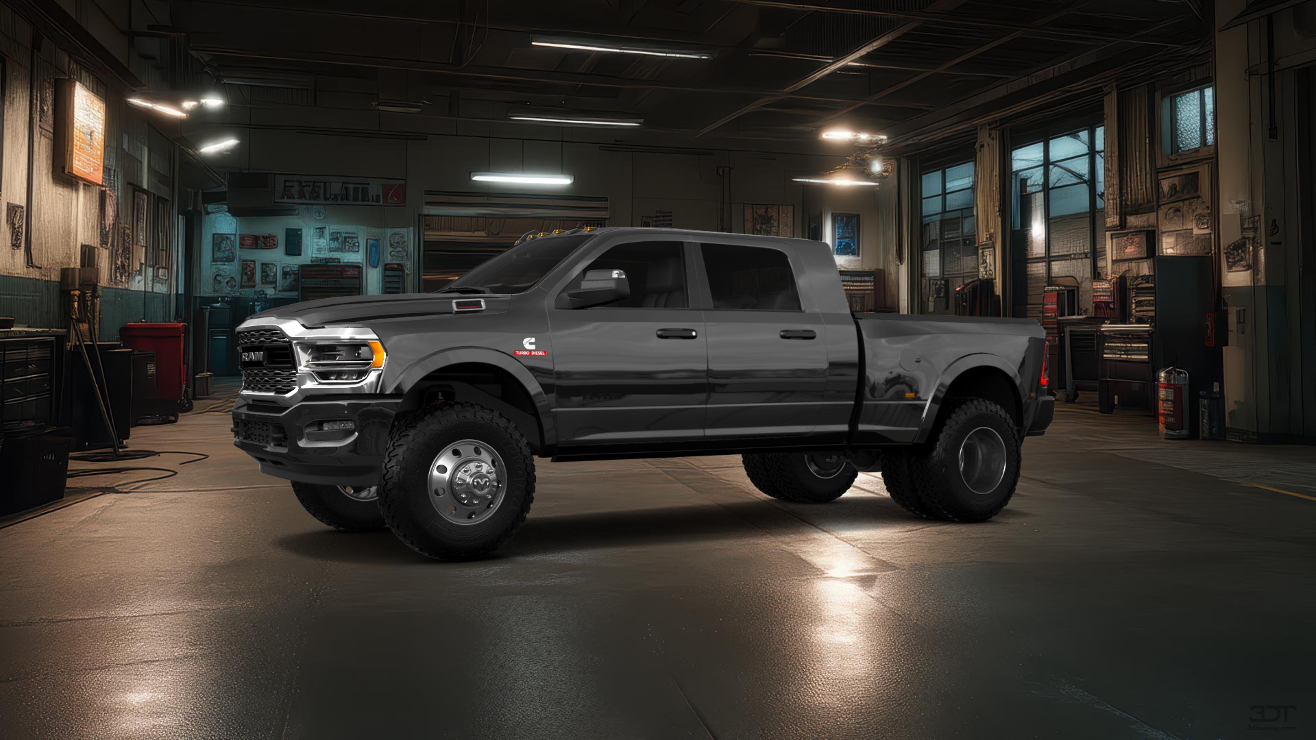 Dodge Ram 3500 4 Door pickup truck 2020 tuning