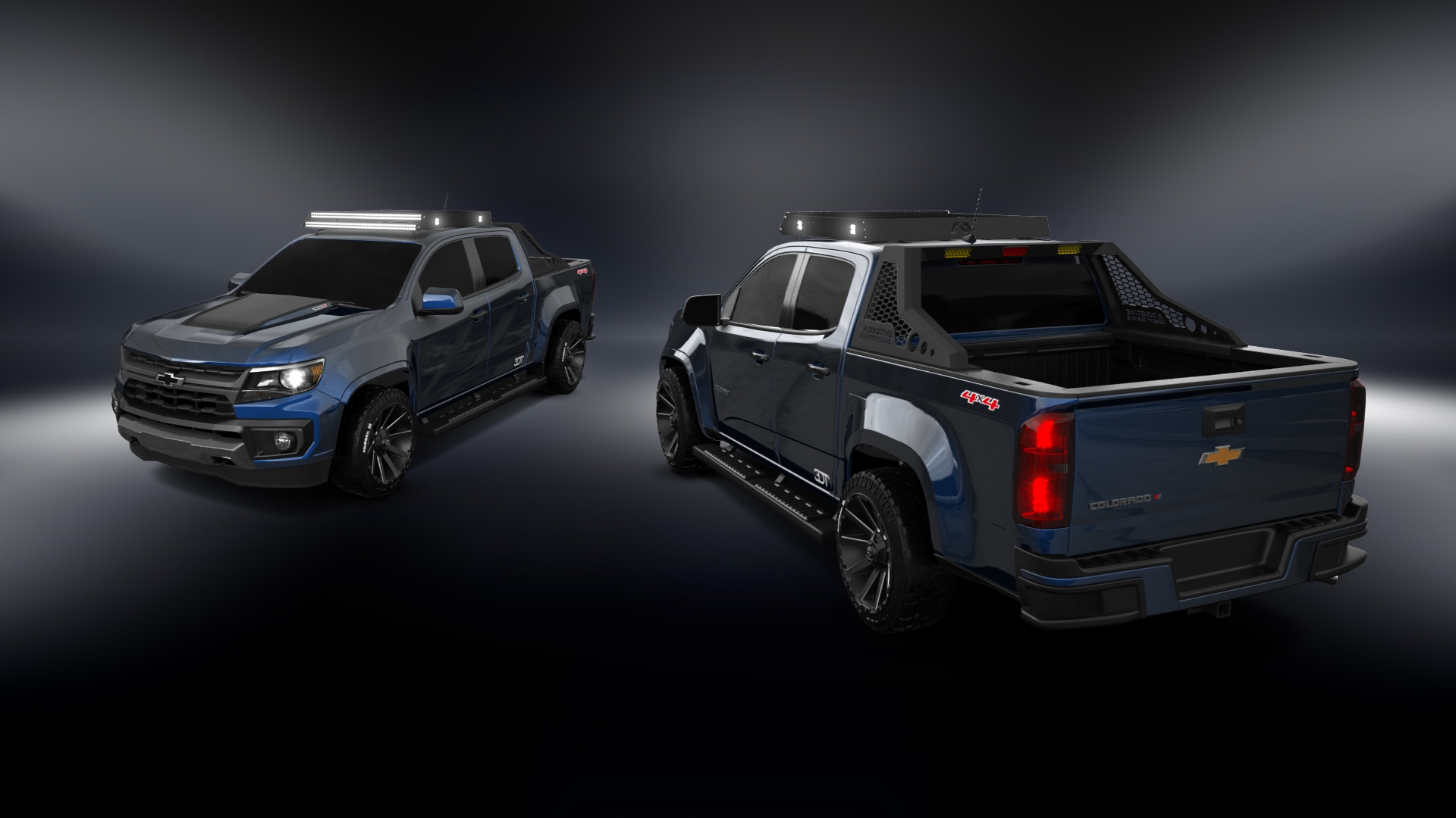 Chevrolet Colorado Crew Cab 4 Door pickup truck 2015 tuning