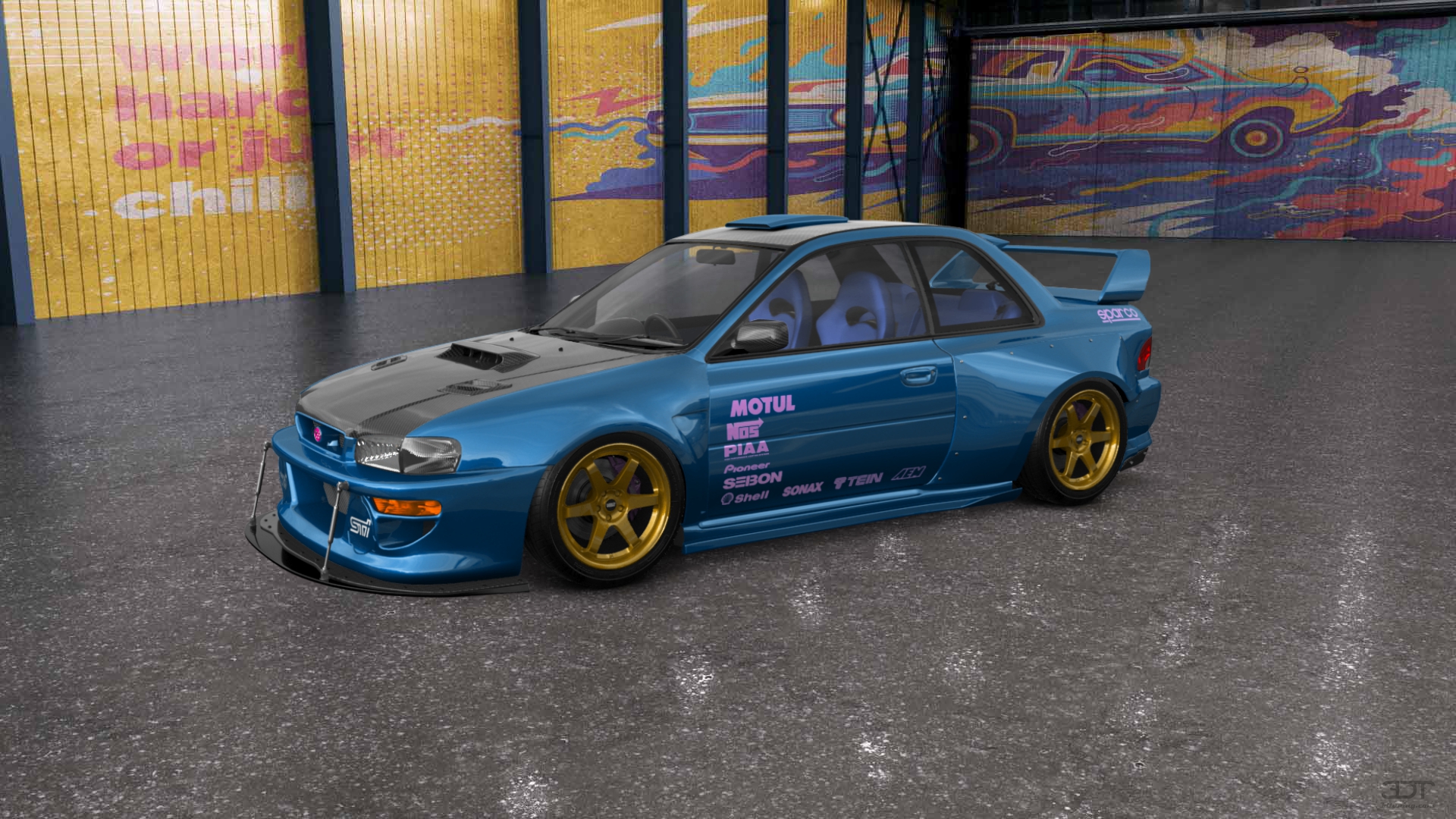 Subaru Impreza WRX STI 22B 2 Door Coupe 2000
