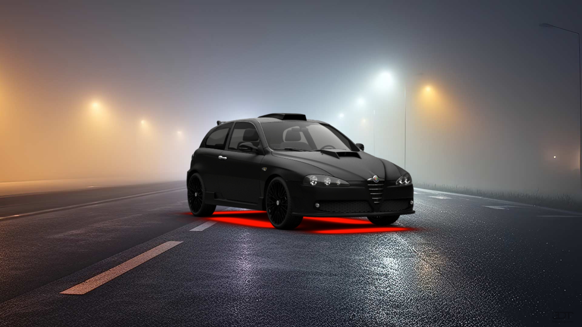 Alfa Romeo 147 3 Door Hatchback 2009