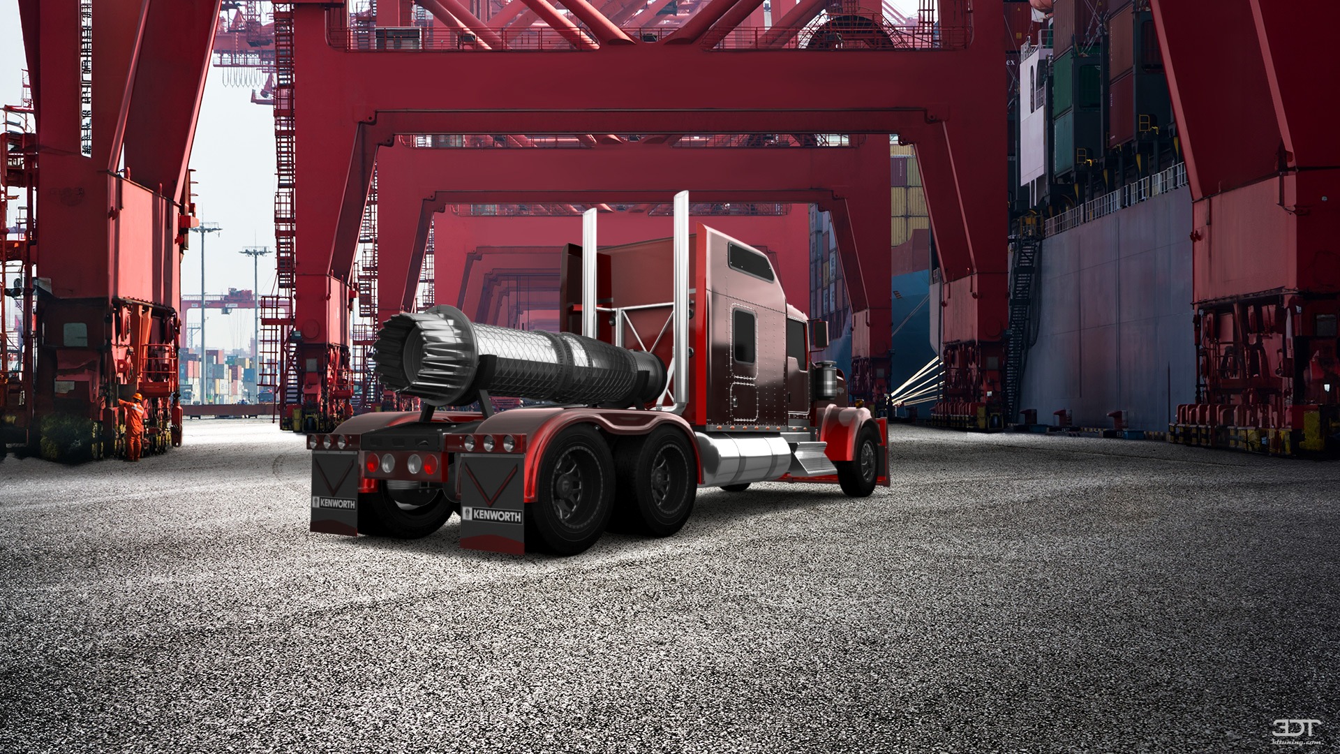Kenworth W900 Sleeper Cab Truck 2015 Images