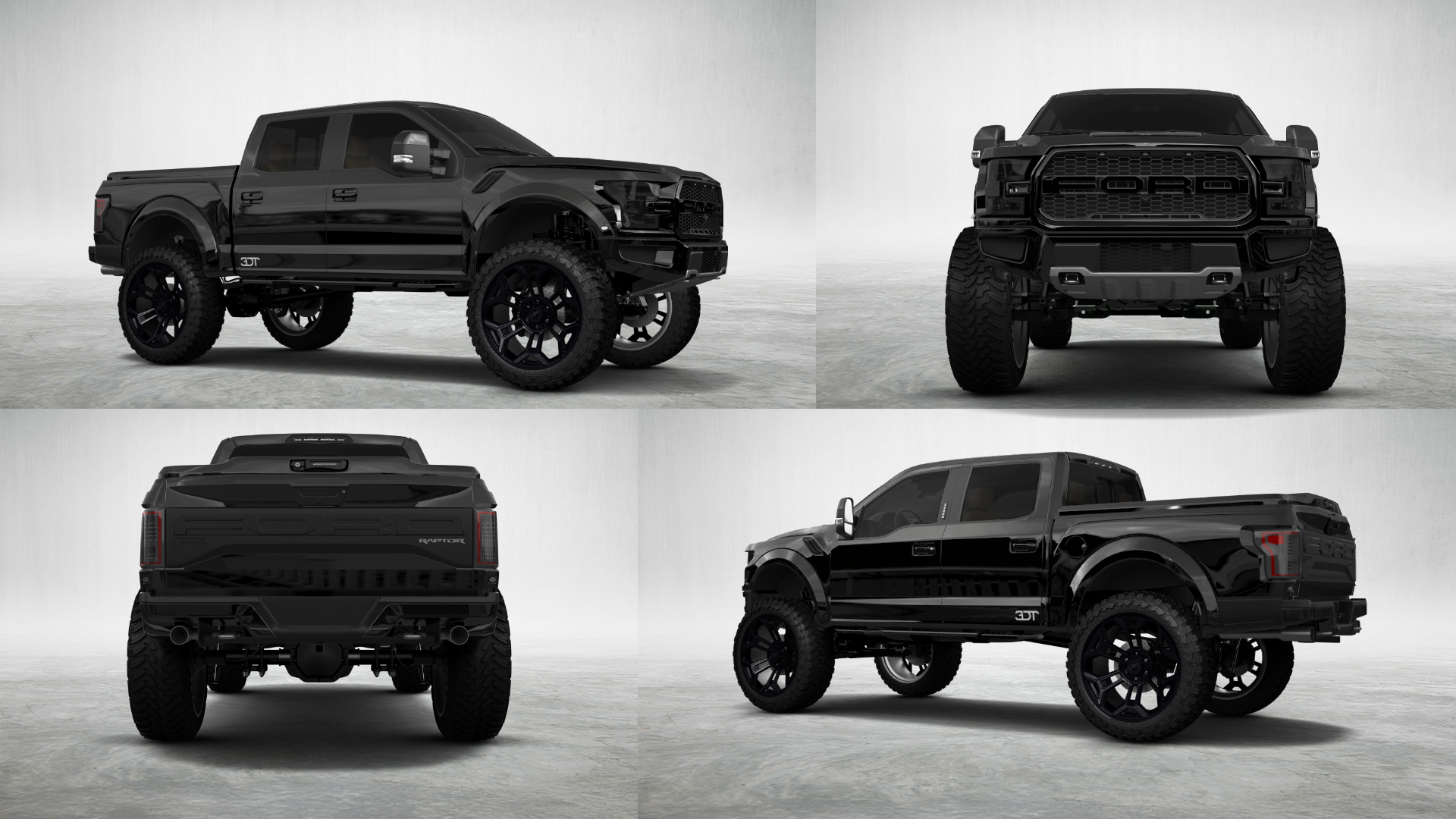 Ford F-150 Raptor 4 Door pickup truck 2017 tuning