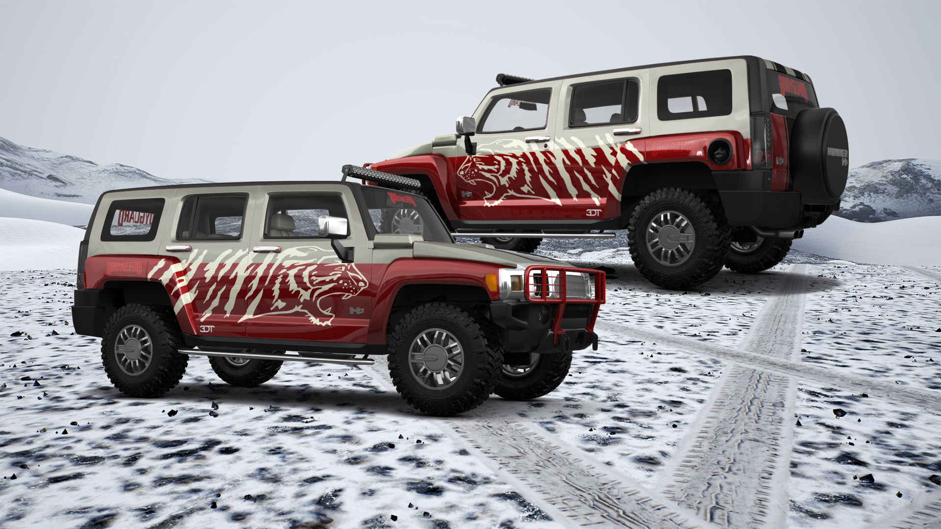Tuning Hummer H3 4 Door SUV 2006