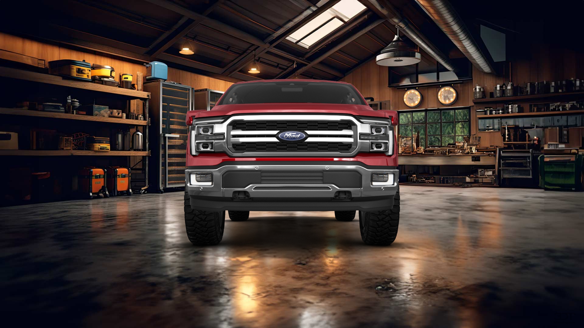 Ford F-150 SuperCrew 4 Door pickup truck 2024 Images