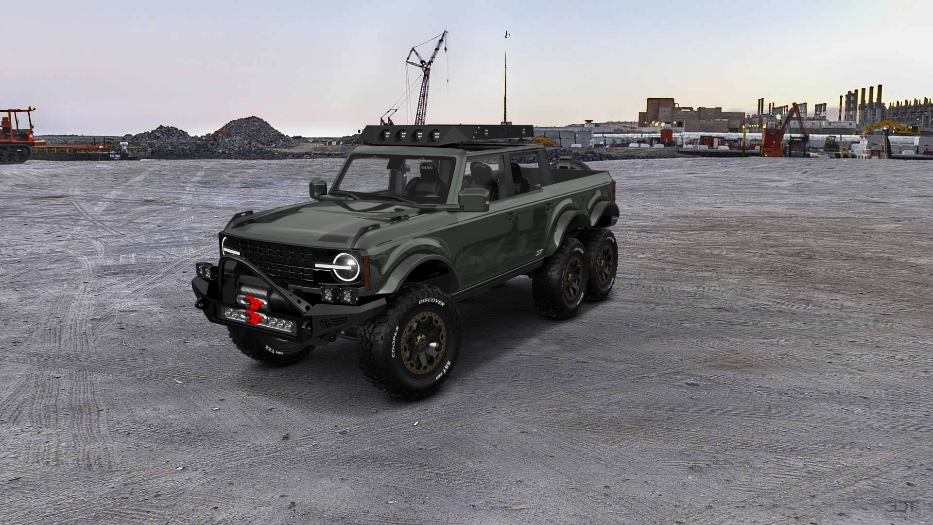 Ford Bronco 6X6 4 Door pickup truck 2021