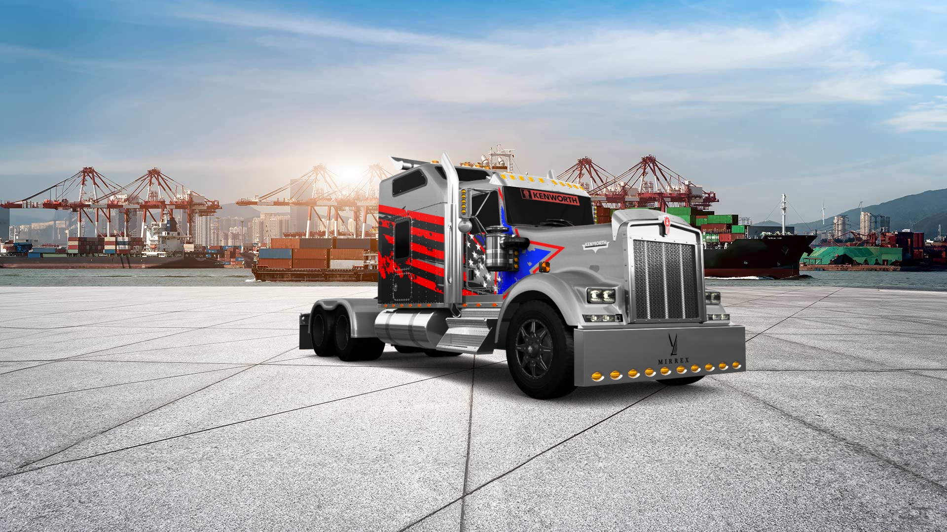Kenworth W900 Sleeper Cab Truck 2015
