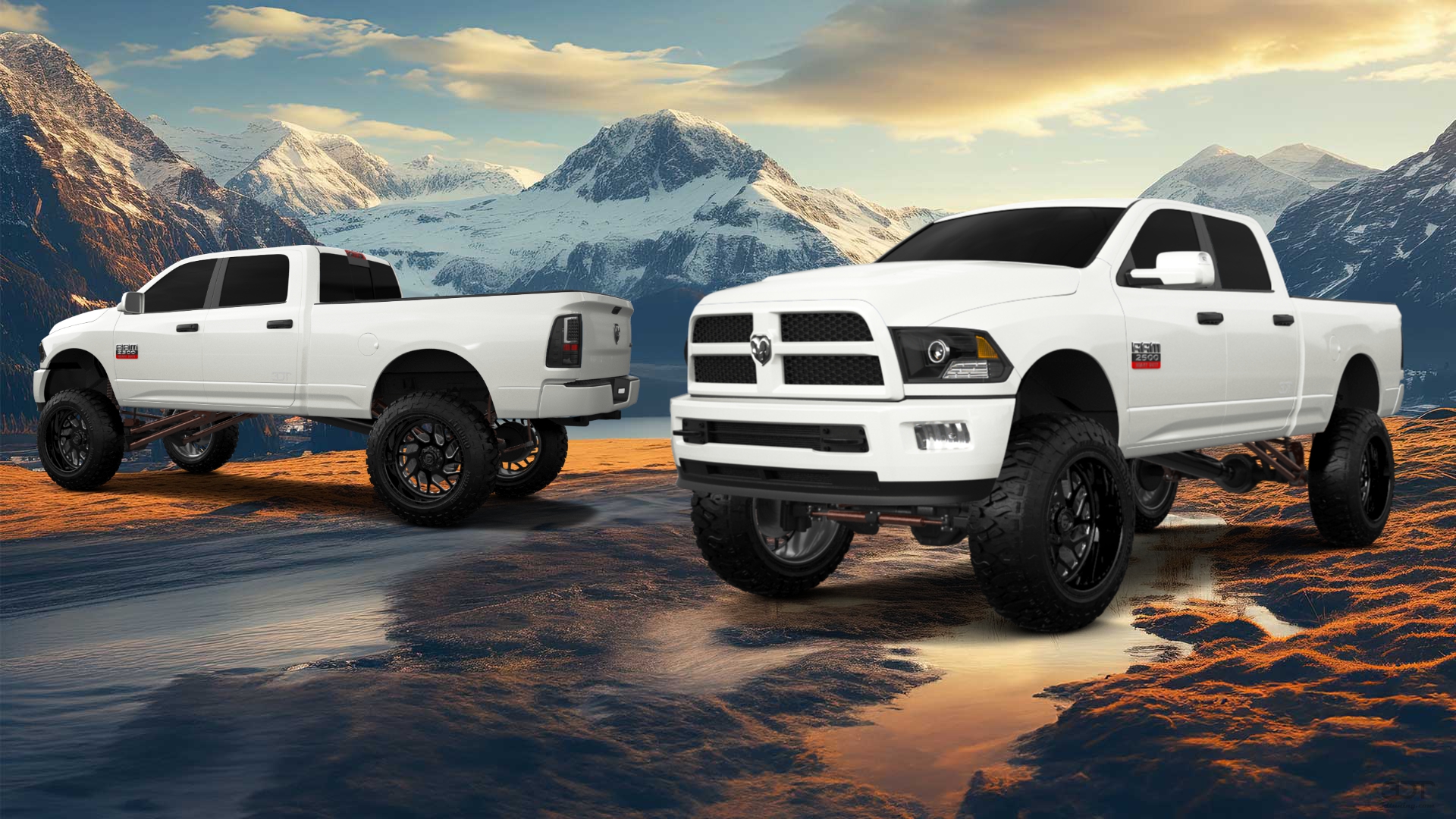 Dodge Ram 2500 4 Door Truck 2014