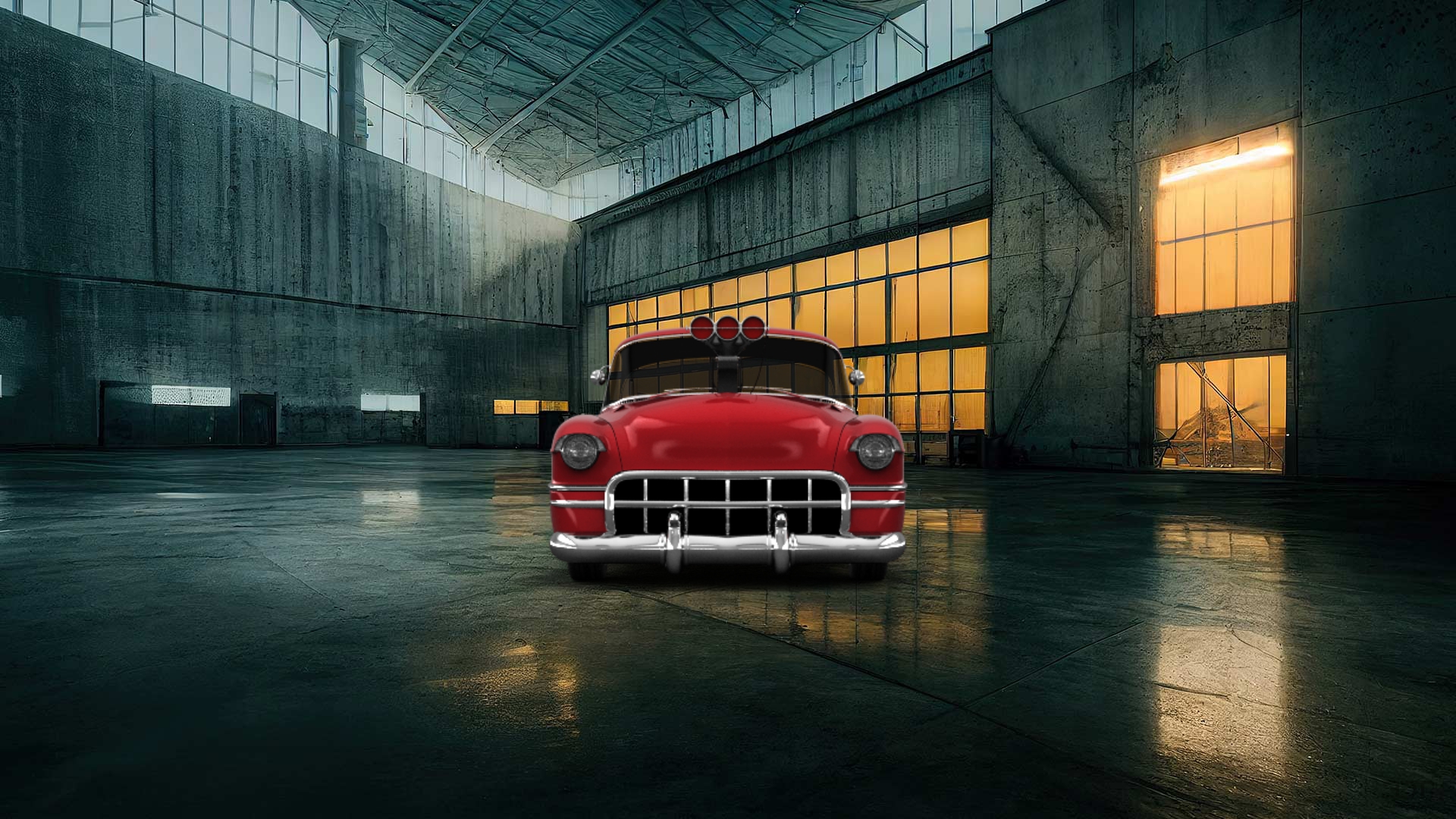 Cadillac De Ville Coupe 1956 tuning