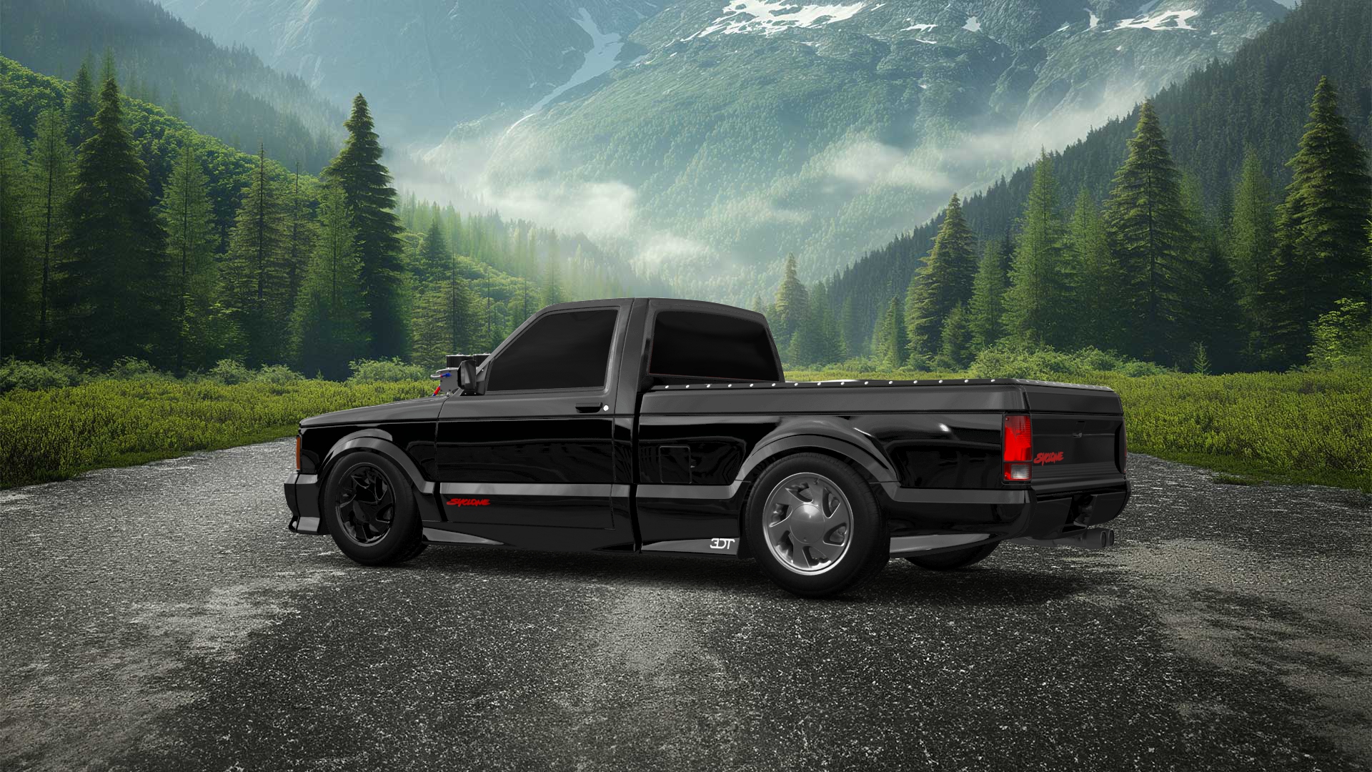 GMC Syclone 2 Door pickup truck 1991 tuning