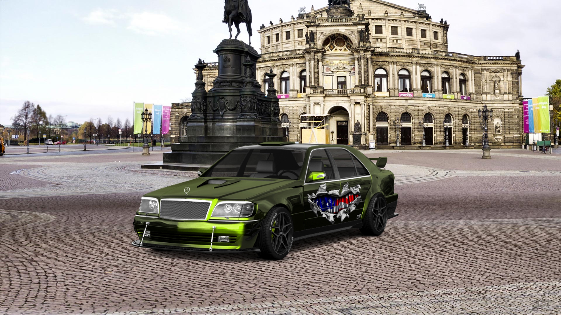 Mercedes S Class Sedan 1992 tuning
