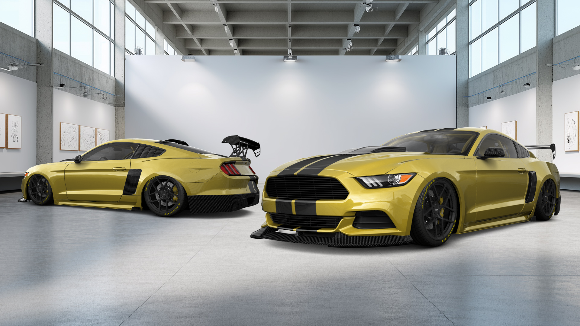Ford Mustang 2 Door Coupe 2015 tuning