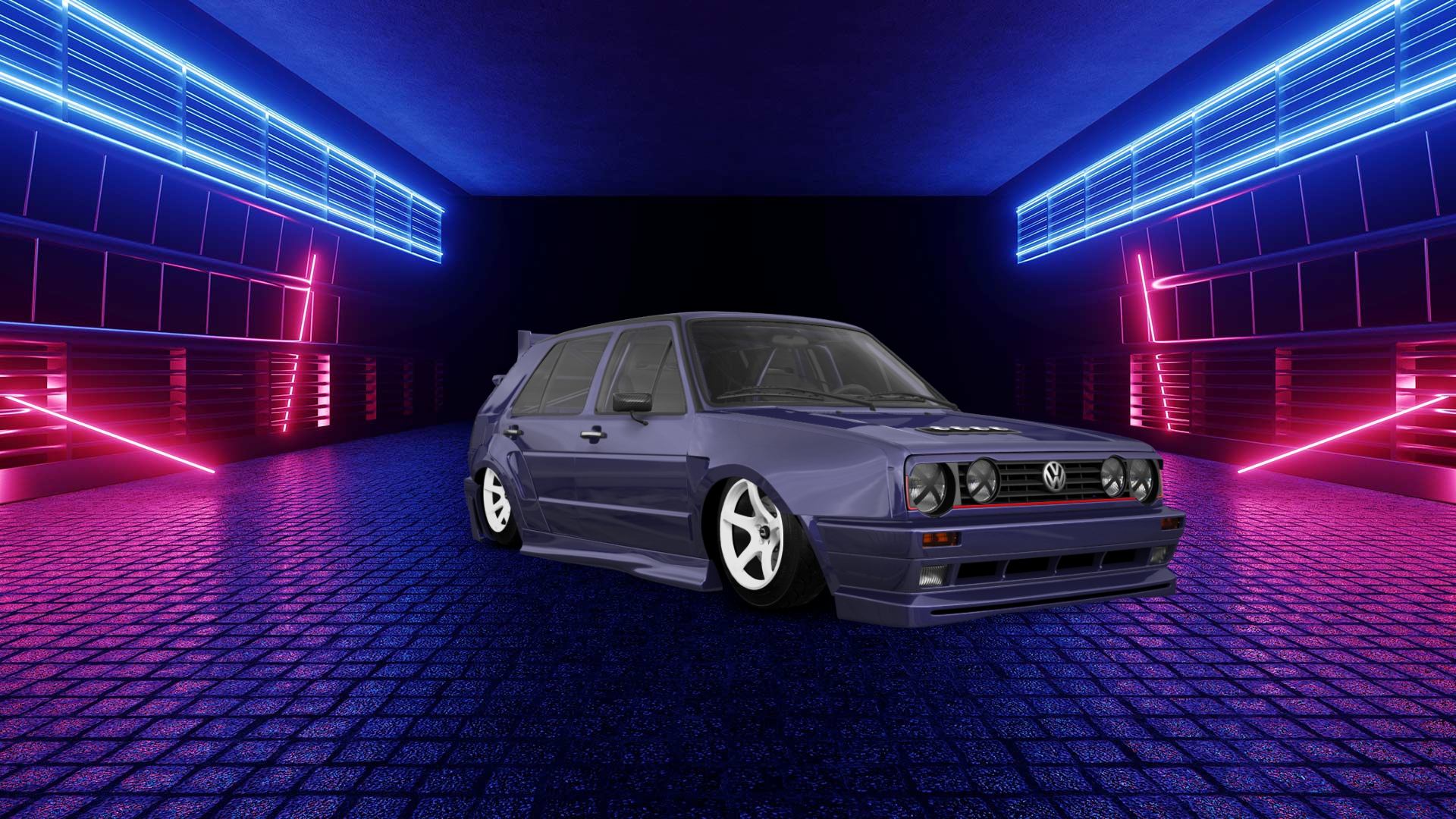 Volkswagen Golf Mk2 5 Door Hatchback 1983 tuning
