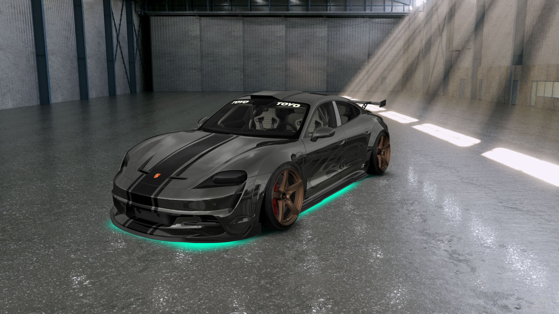 Porsche Taycan 4 Door Saloon 2019 tuning