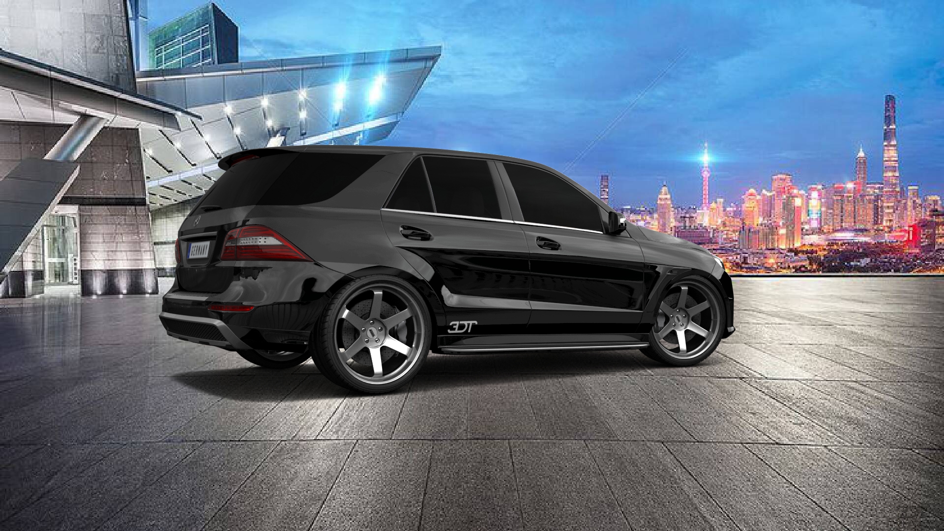 Mercedes M-Class 5 Door SUV 2011 tuning