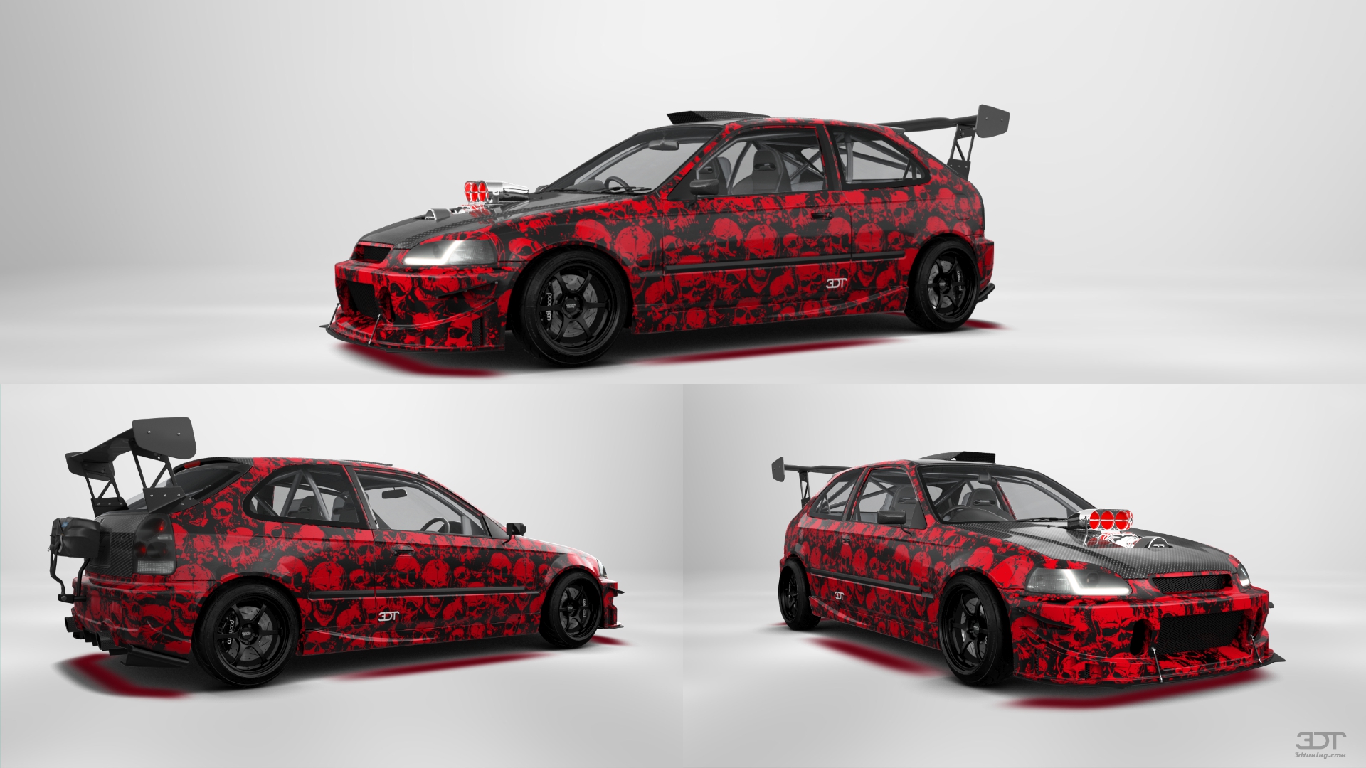 Honda Civic 3 Door Hatchback 1997 tuning