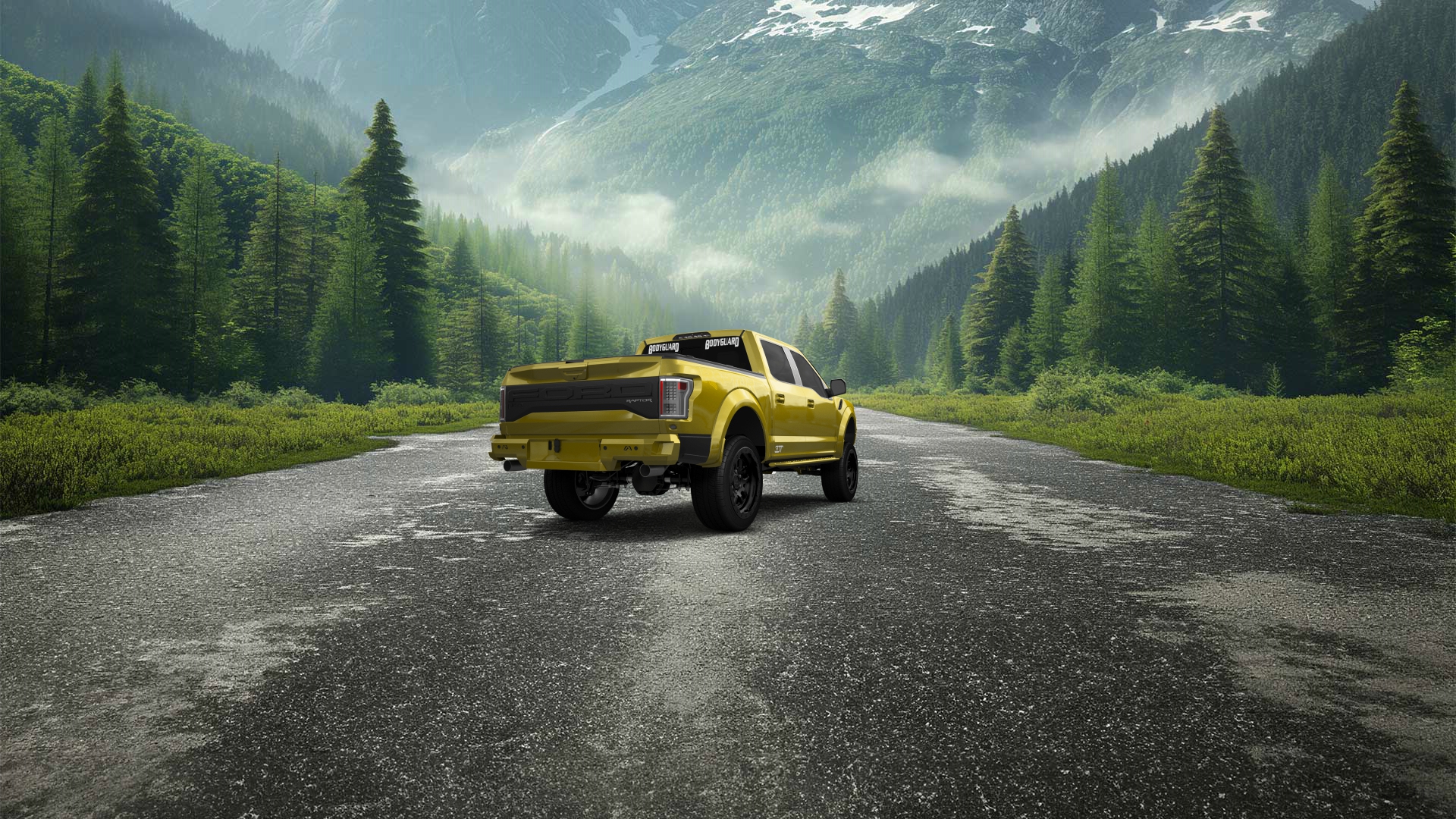 Ford F-150 Raptor 4 Door pickup truck 2017