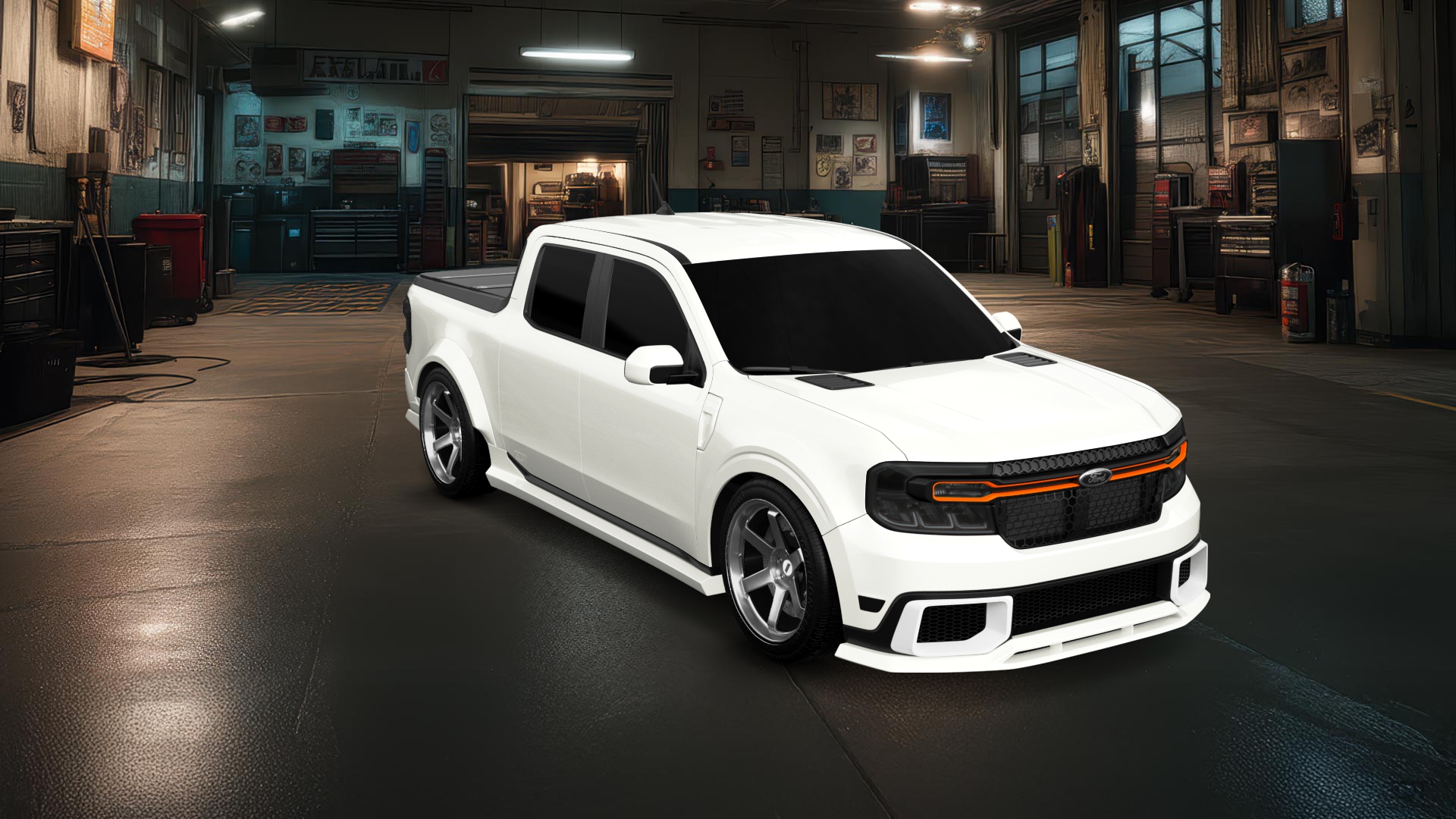 Ford Maverick 4 Door pickup truck 2022 Images