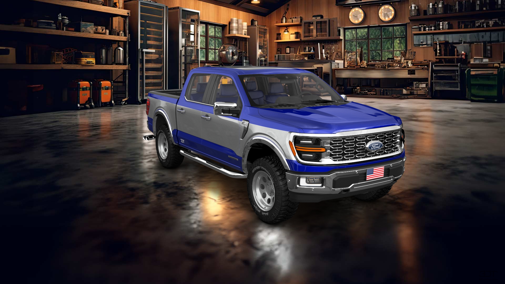 Ford F-150 SuperCrew 4 Door pickup truck 2024 Images