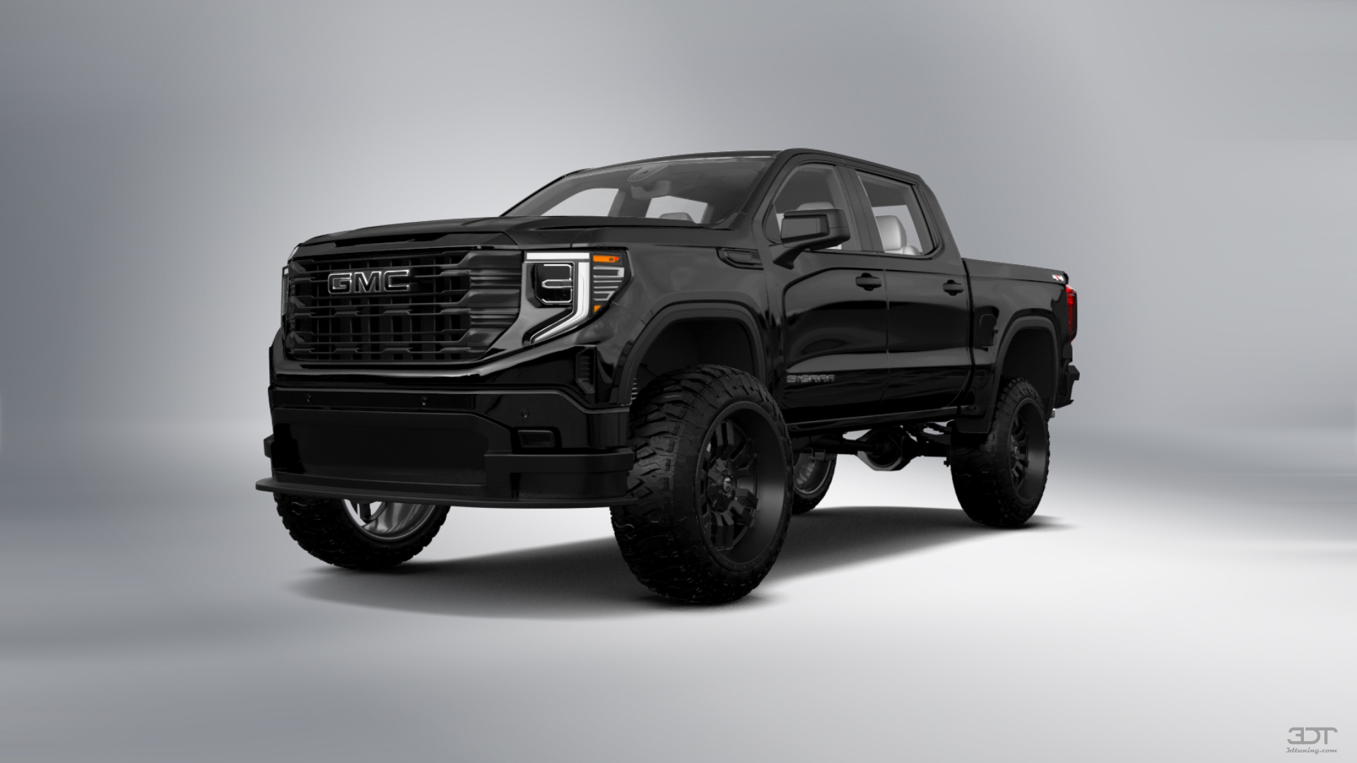 GMC Sierra 1500 Crew Cab 5.8 ft box 4 Door pickup truck 2023 tuning