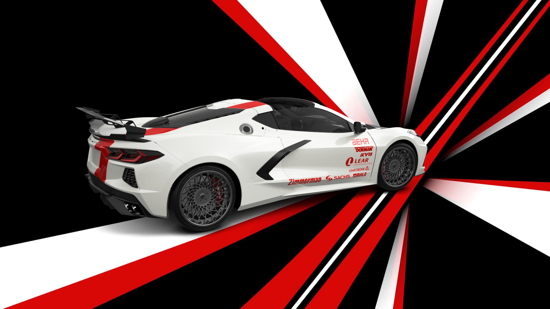 Chevrolet Corvette 2 door targa top 2020 tuning