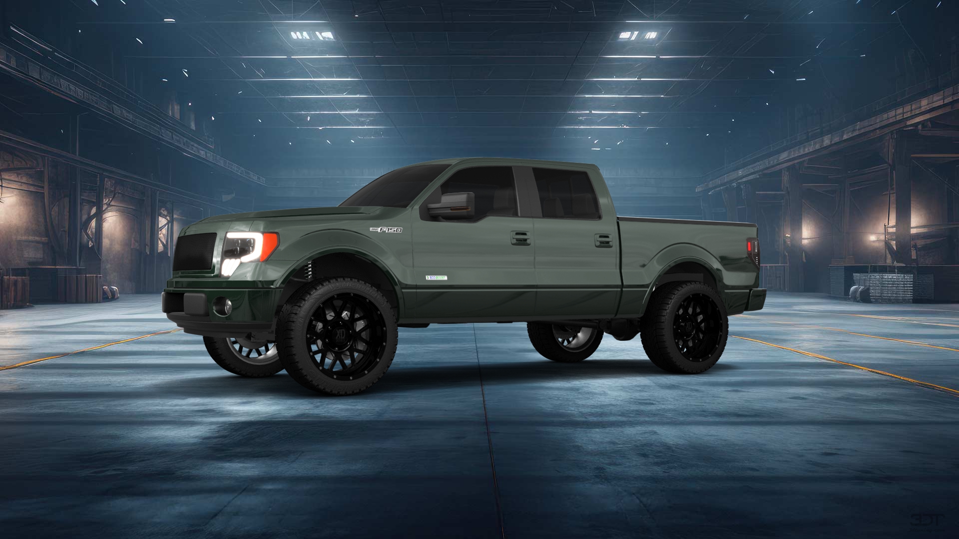 Ford F-150 Crew Cab 4 Door pickup truck 2013 tuning