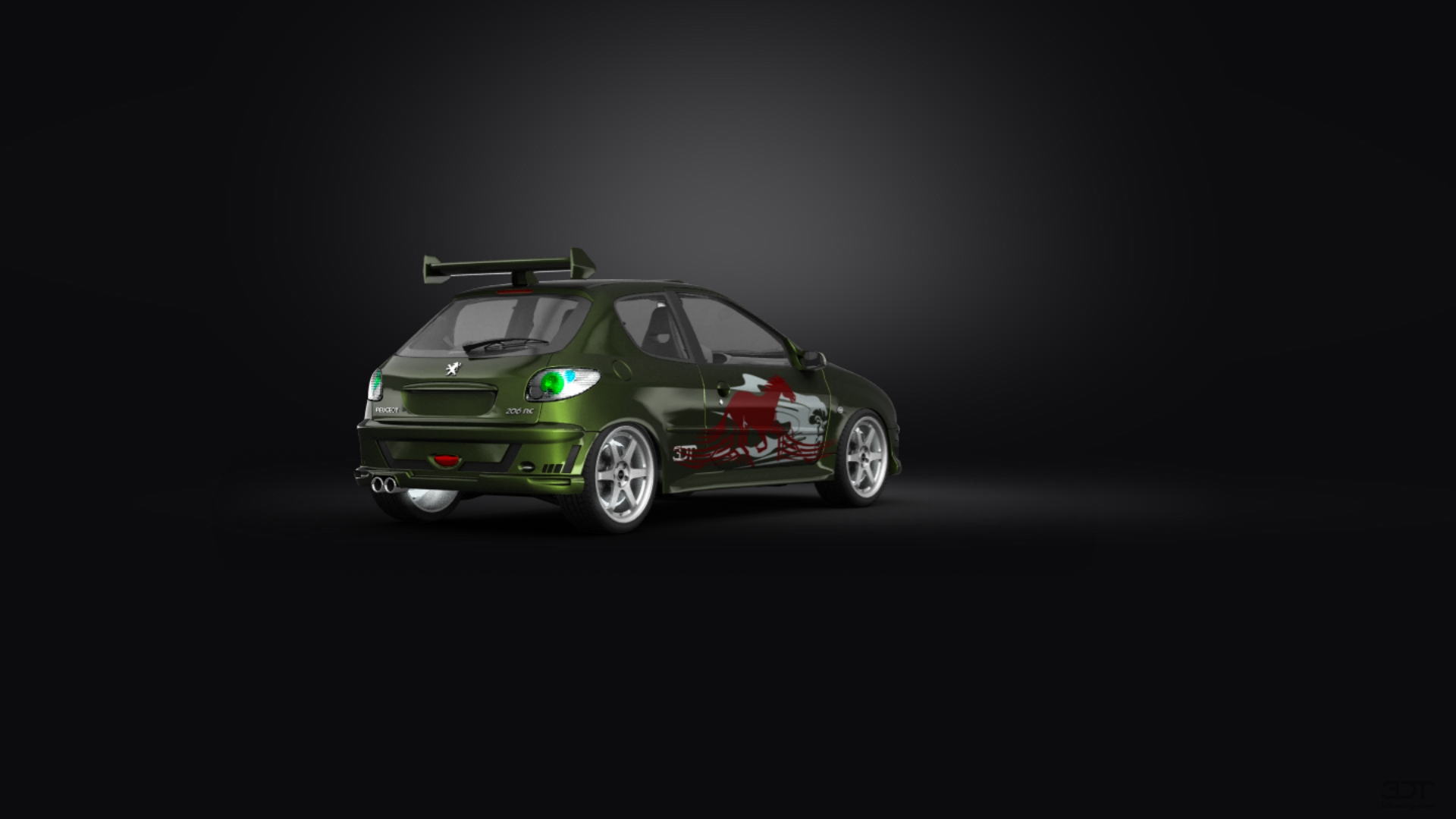 Peugeot 206 3 Door Hatchback 1998 Images