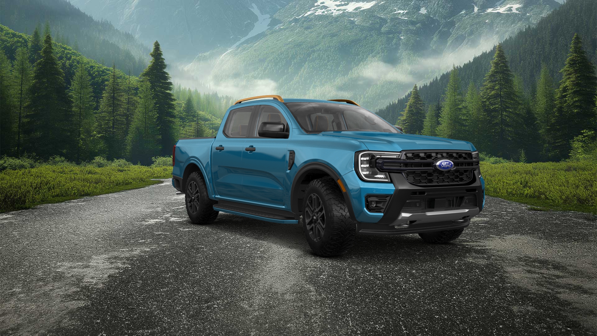 Ford Ranger 4 Door pickup truck 2022