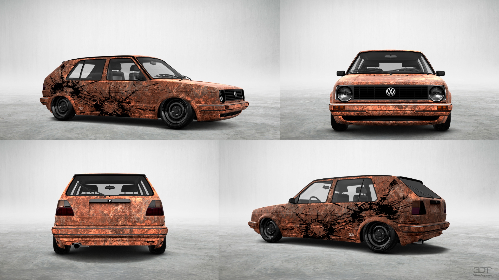 Volkswagen Golf Mk2 5 Door Hatchback 1983 tuning