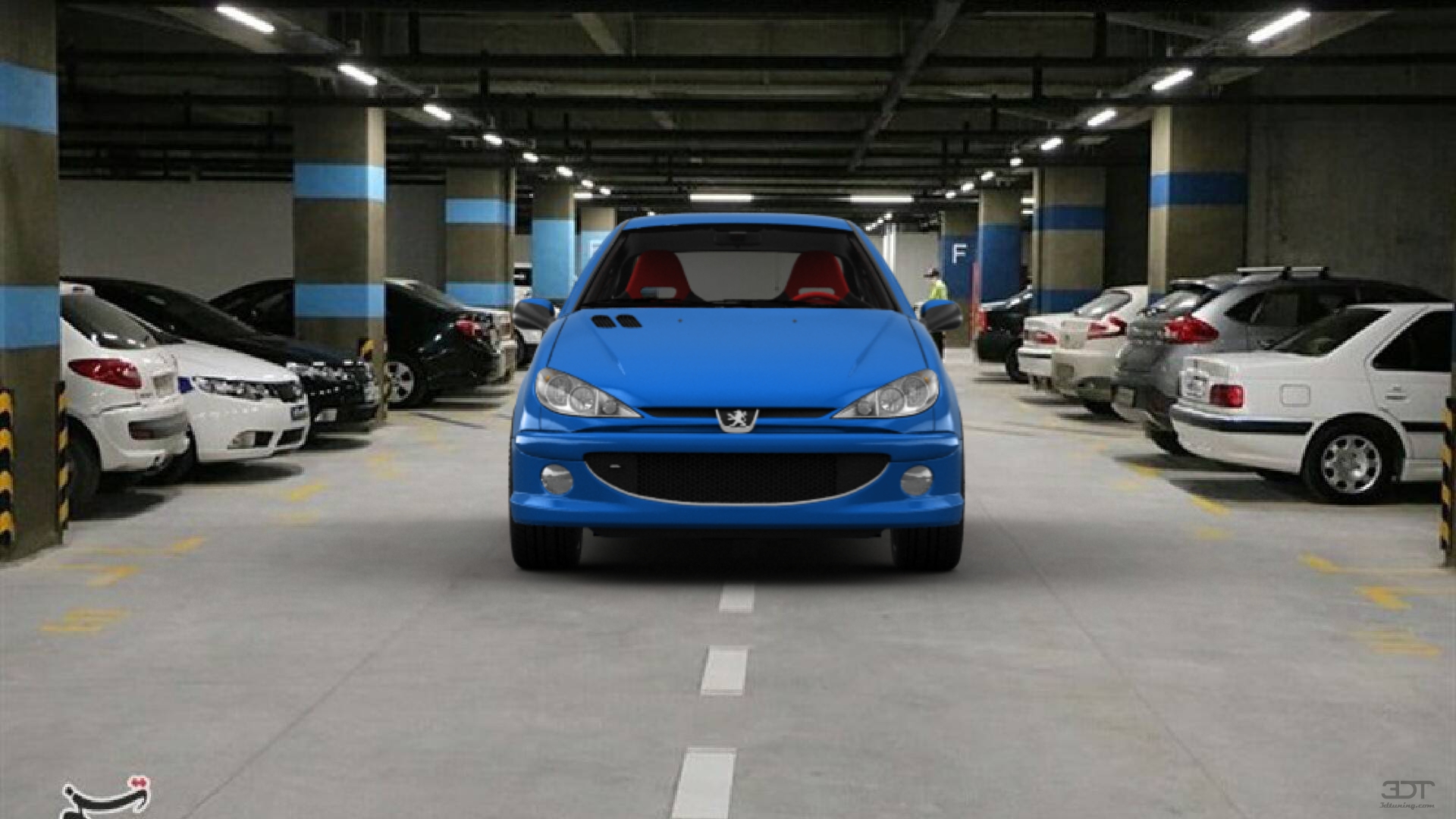 Peugeot 206 3 Door Hatchback 1998 tuning