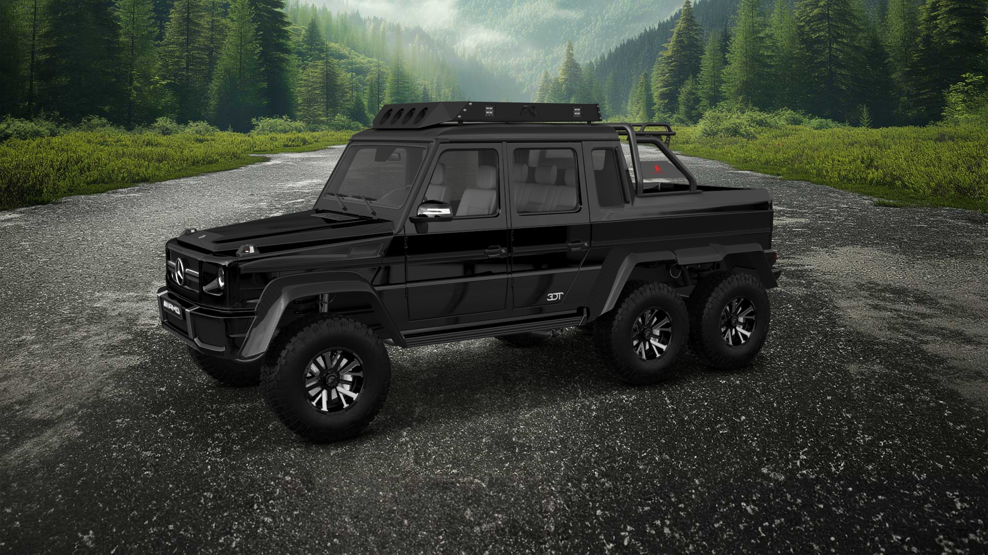 Mercedes G 63 AMG 6x6 4 Door pickup truck 2013