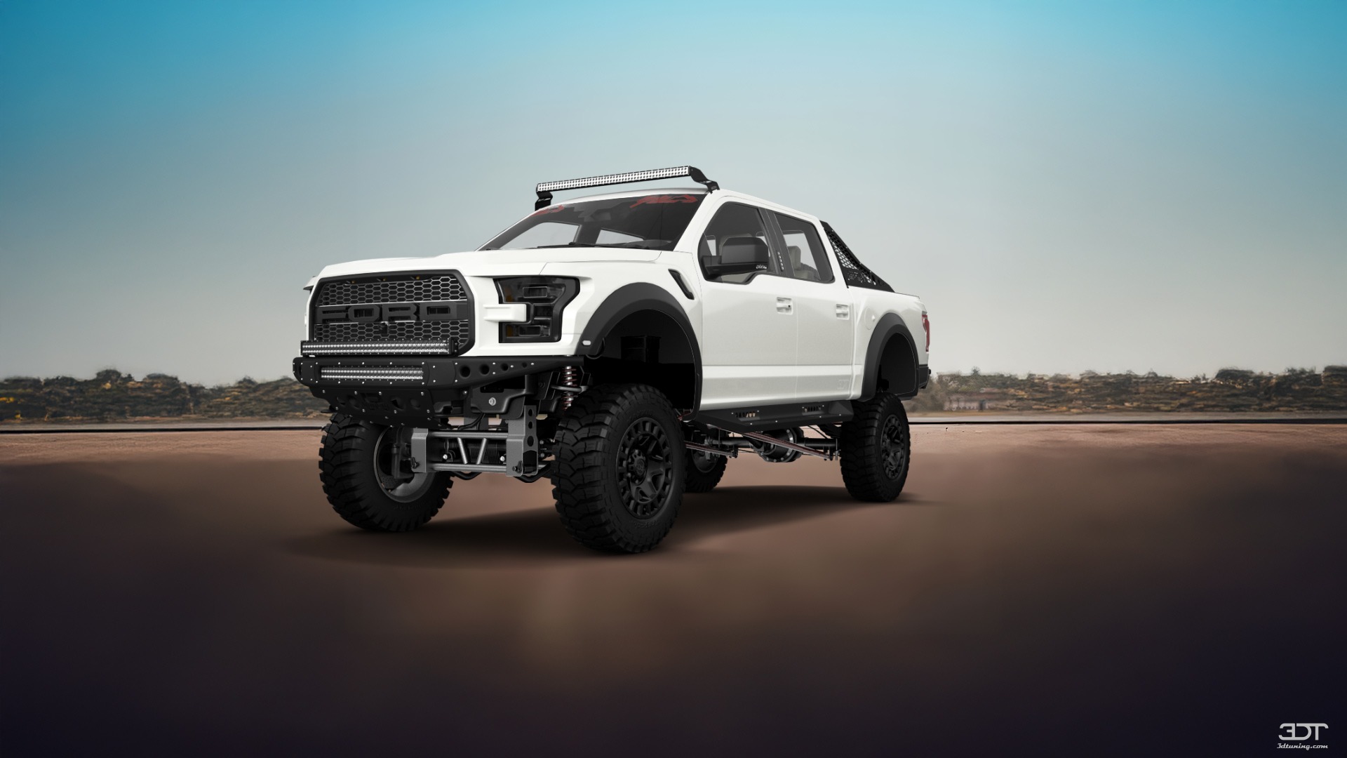 Ford F-150 Raptor 4 Door pickup truck 2017 tuning
