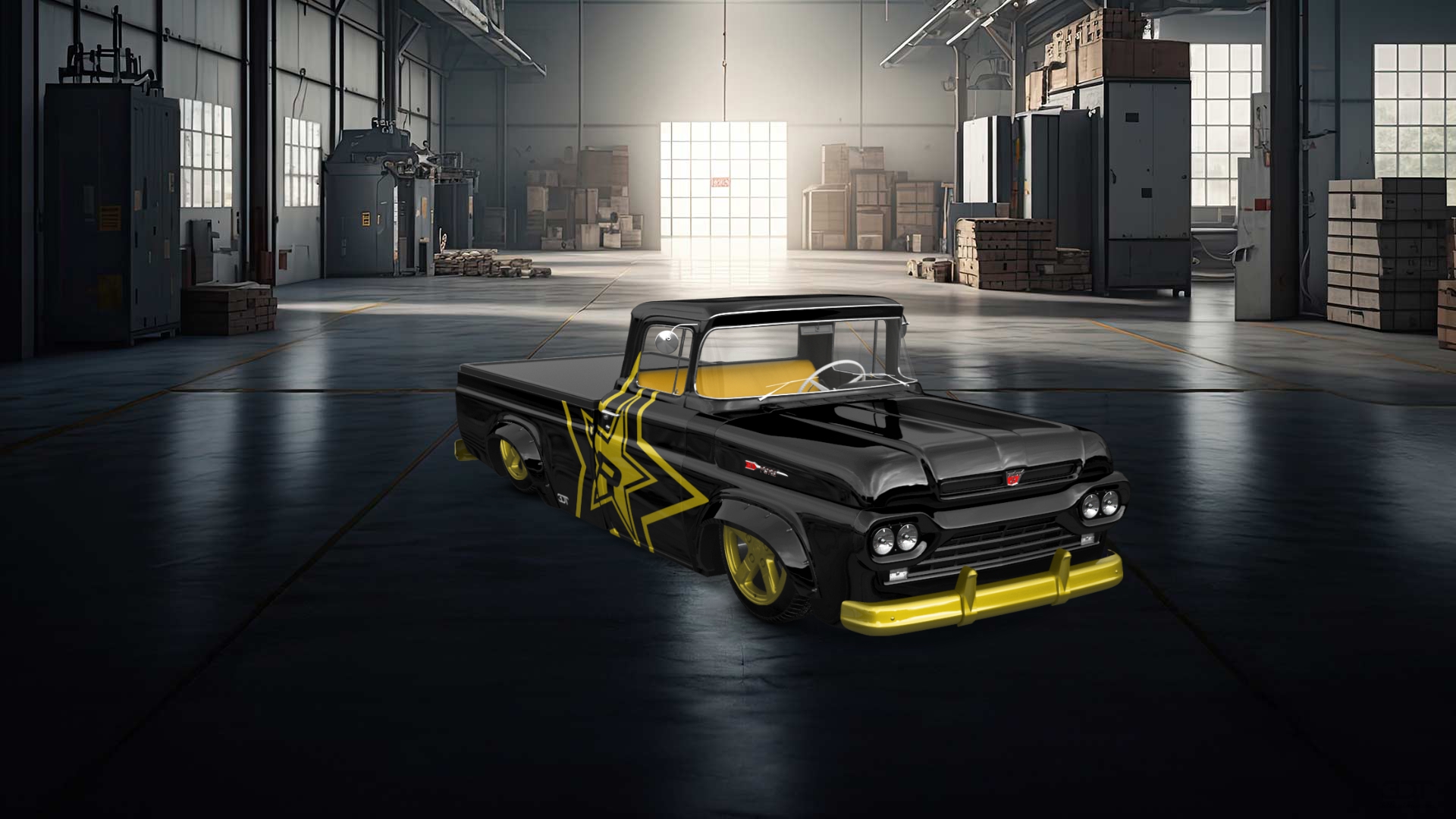 Ford F-100 2 Door pickup truck 1960 tuning