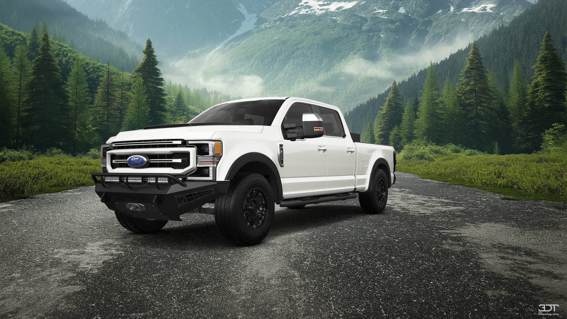 Ford F-250 4 Door pickup truck 2021 Images