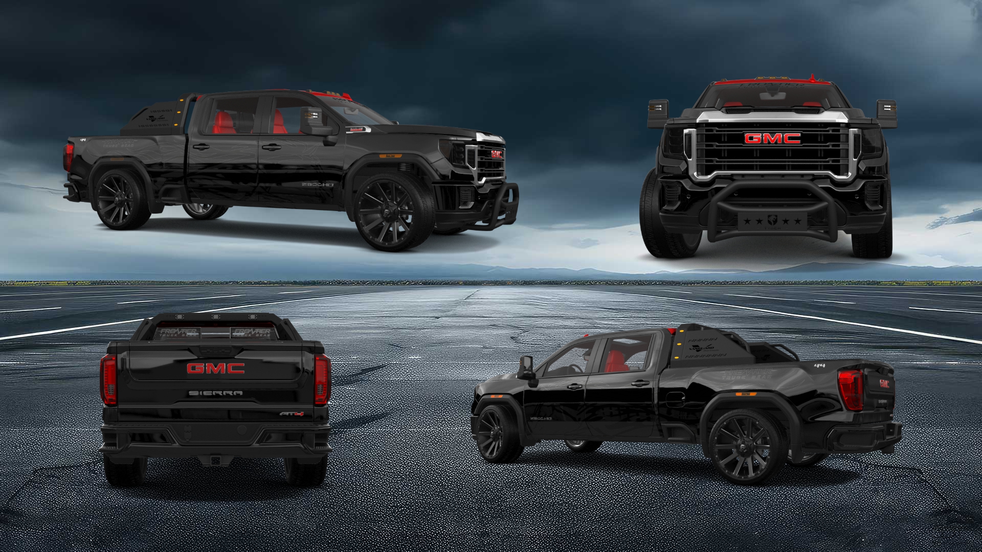 GMC Sierra 2500 HD 4 Door pickup truck 2020 tuning